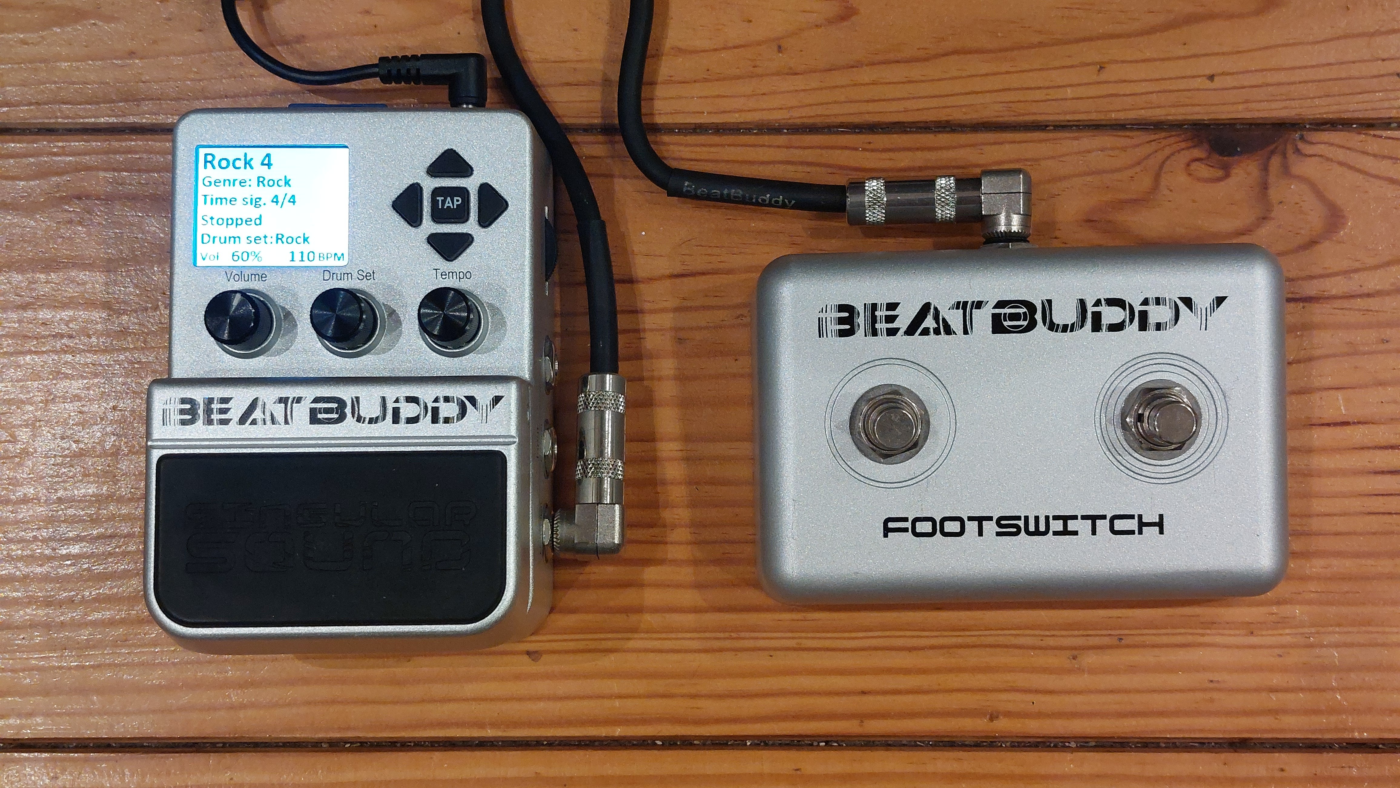 Pack Singular Sound BeatBuddy + Footswitch officiel