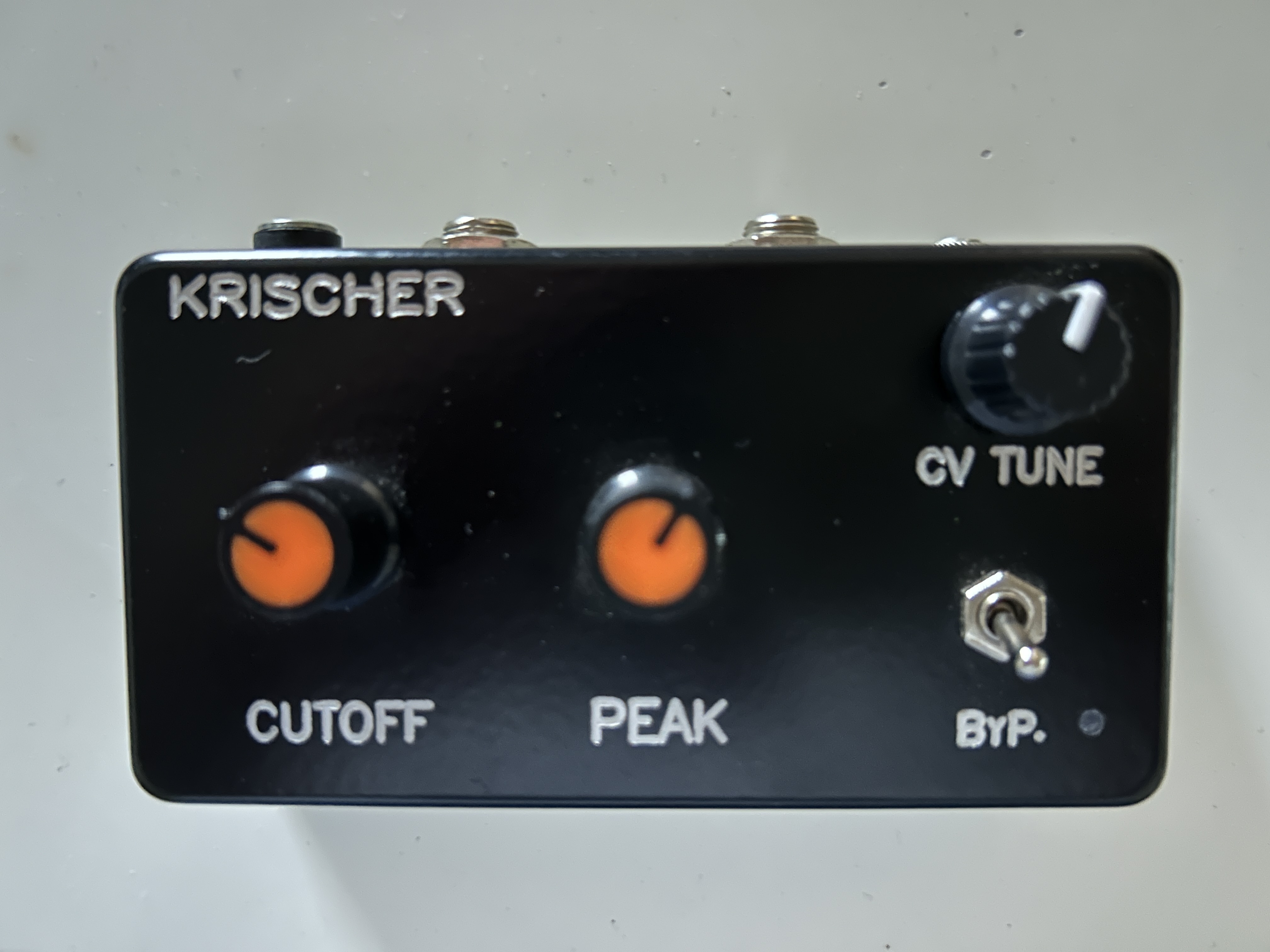 Filtre "fait maison" par Krischer (Paris) type MS-20 version originelle avec CV