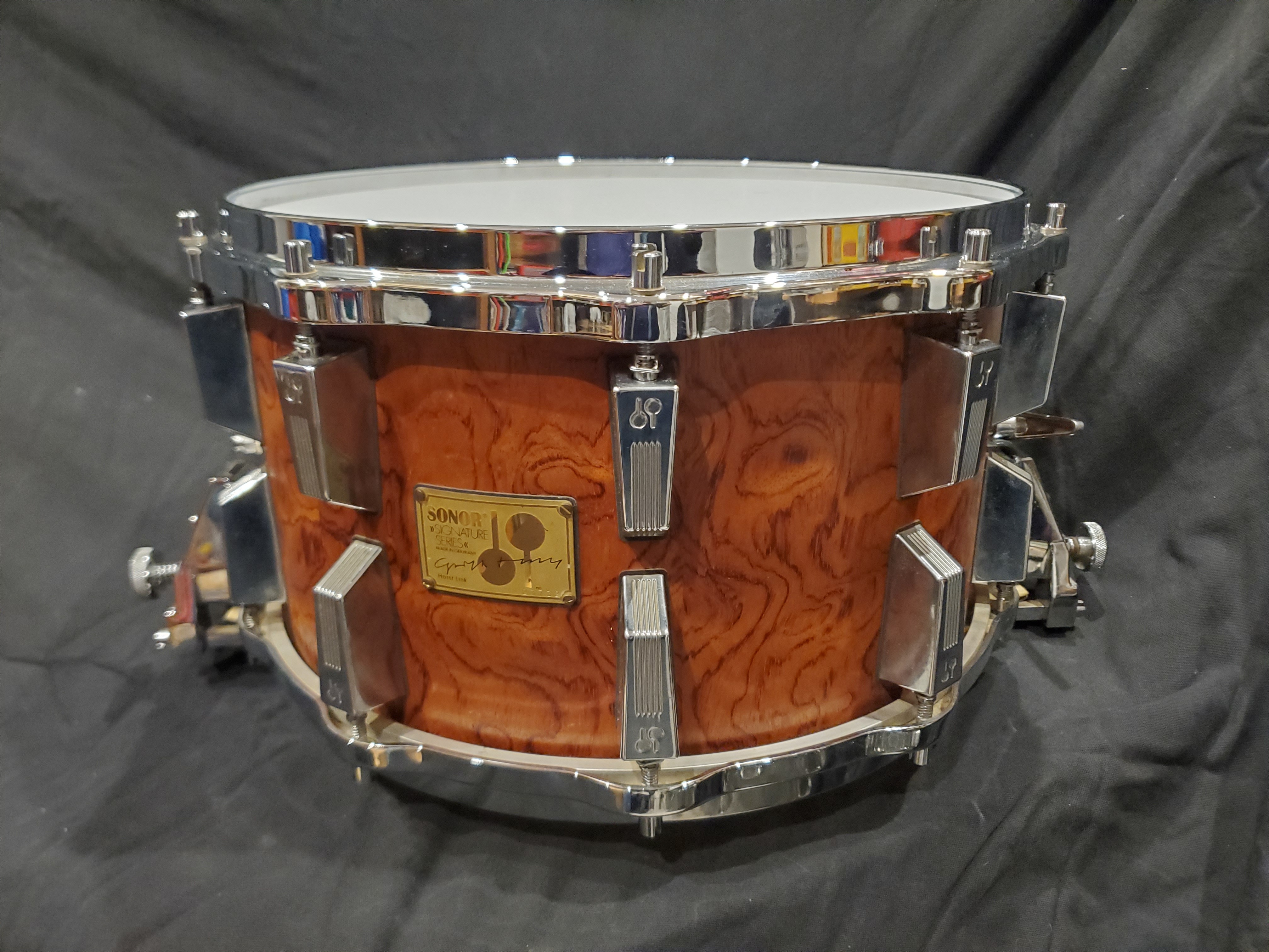 CAISSE CLAIRE SONOR SIGNATURE BUBINGA 14'' x 8'' Horst Link 