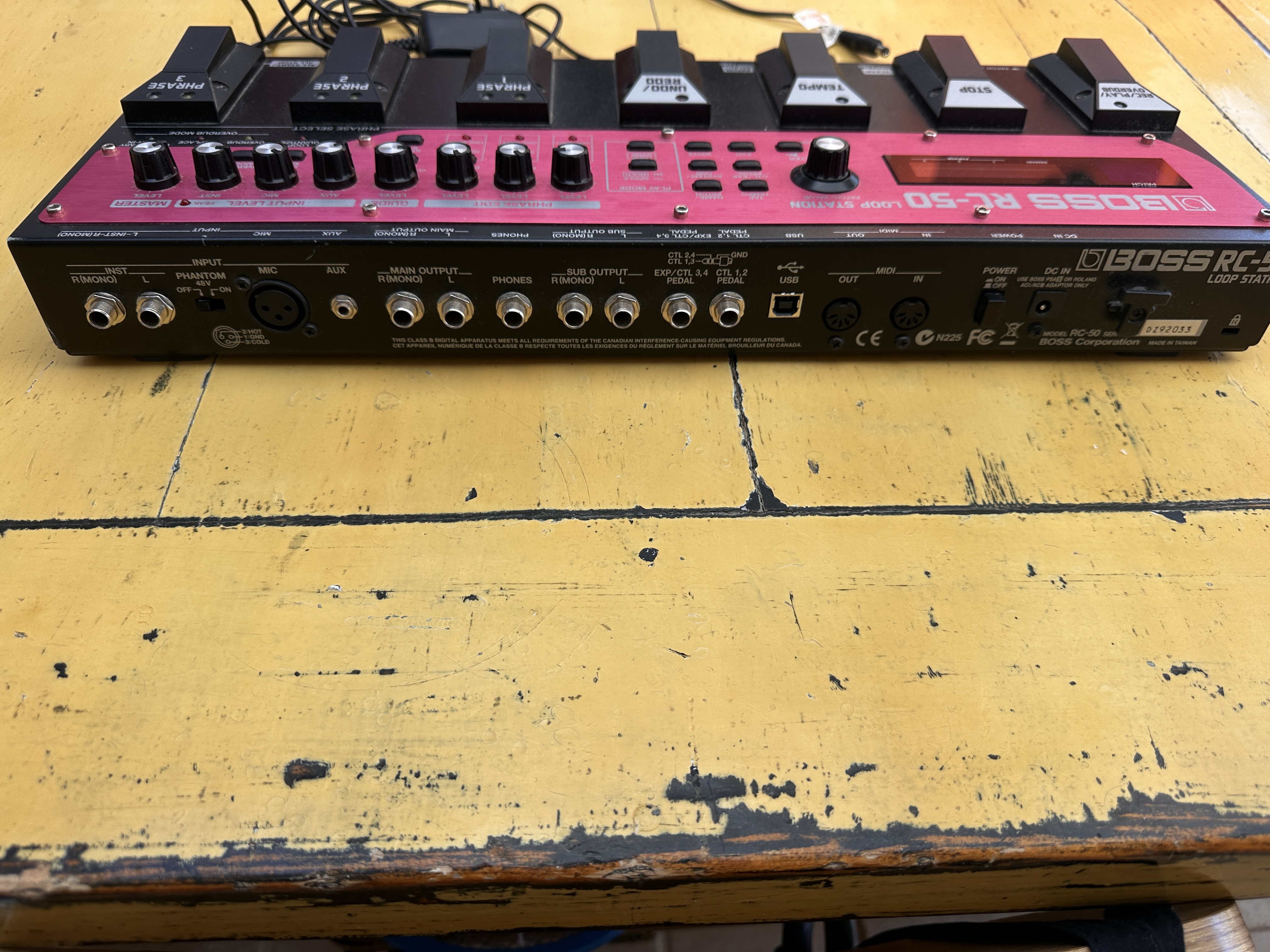 Vends BOSS RC-50