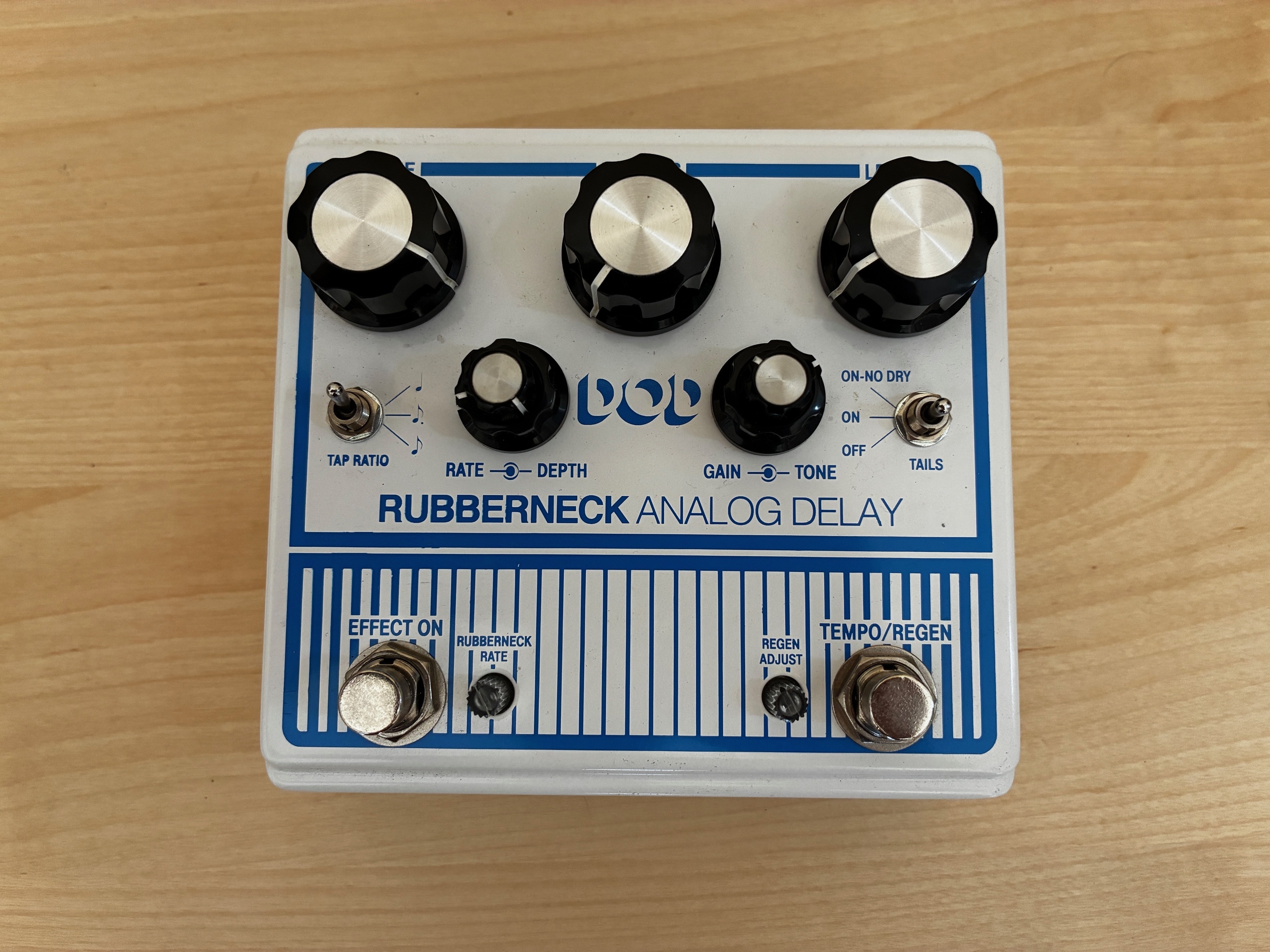 Vends Dod Rubberneck Delay Analogique