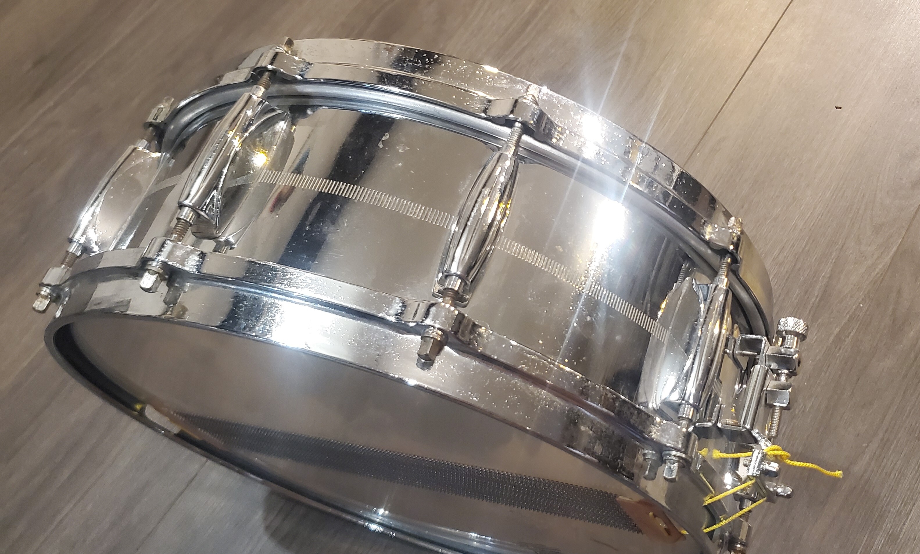 Gretsch Broadkaster Chrome over brass snare 14'' x 5'' (19412)