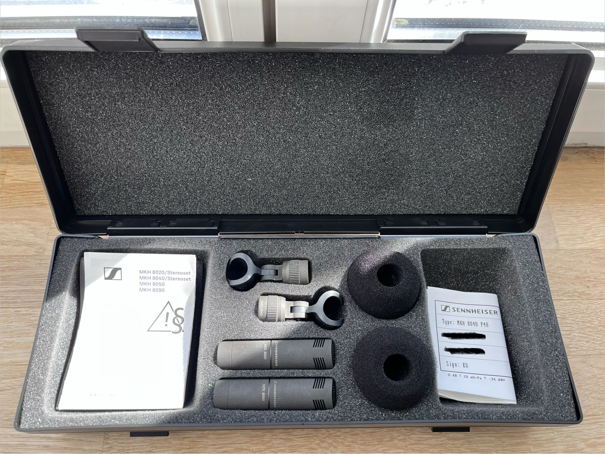 Vends Sennheiser MKH8040 Appairé