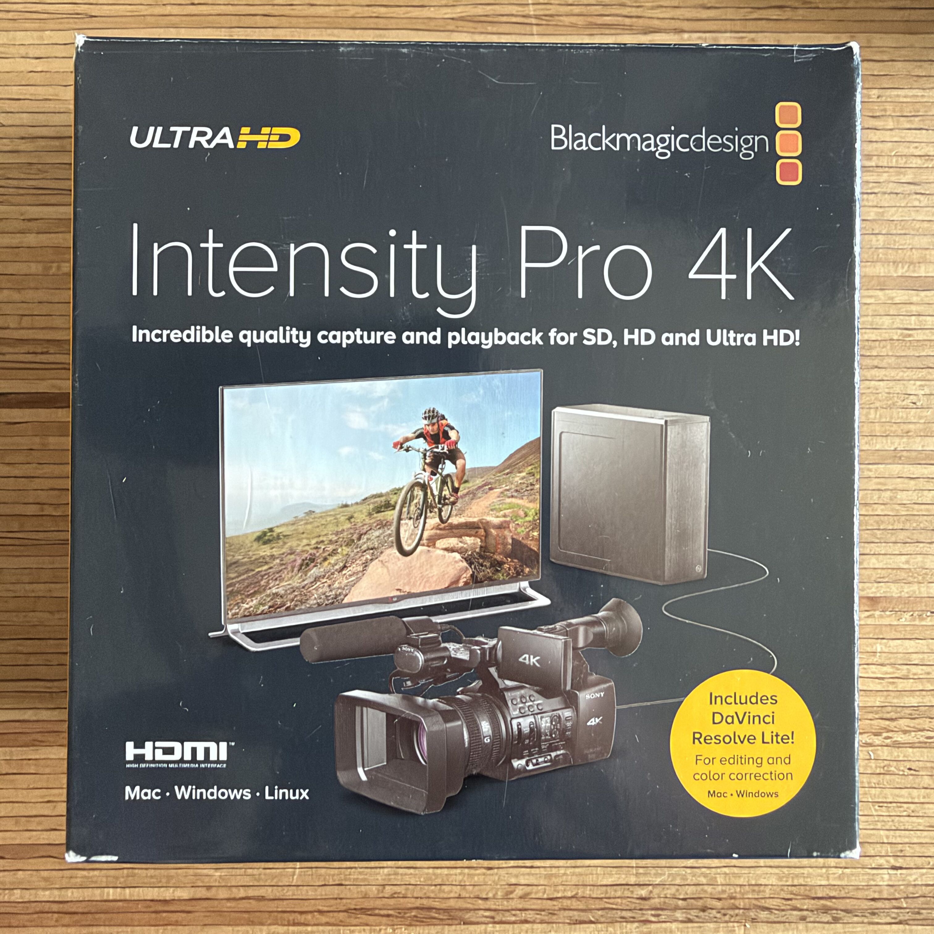 Carte de capture PCIe Blackmagic Intensity Pro 4K