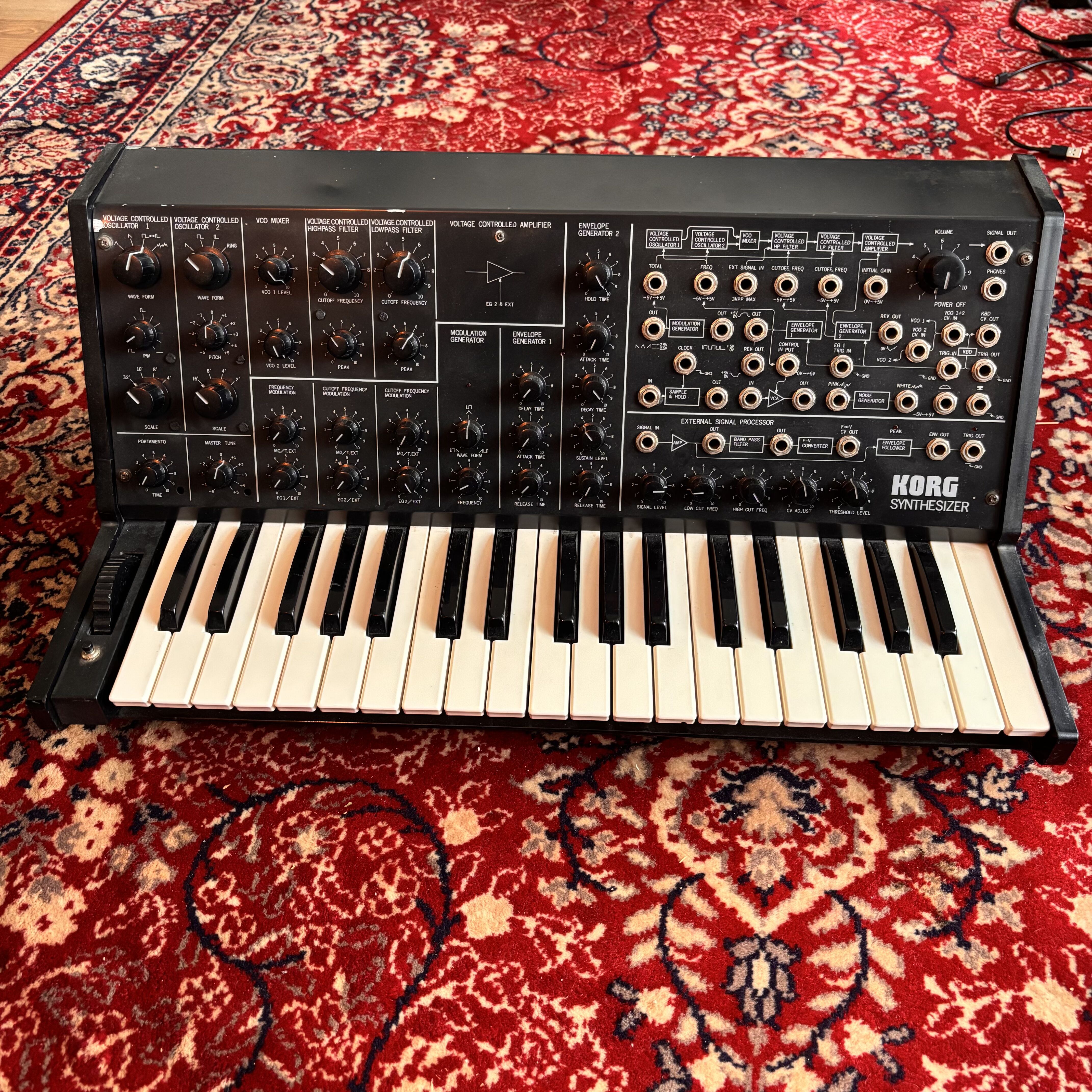 Korg MS-20 mkII / Entièrement révisé