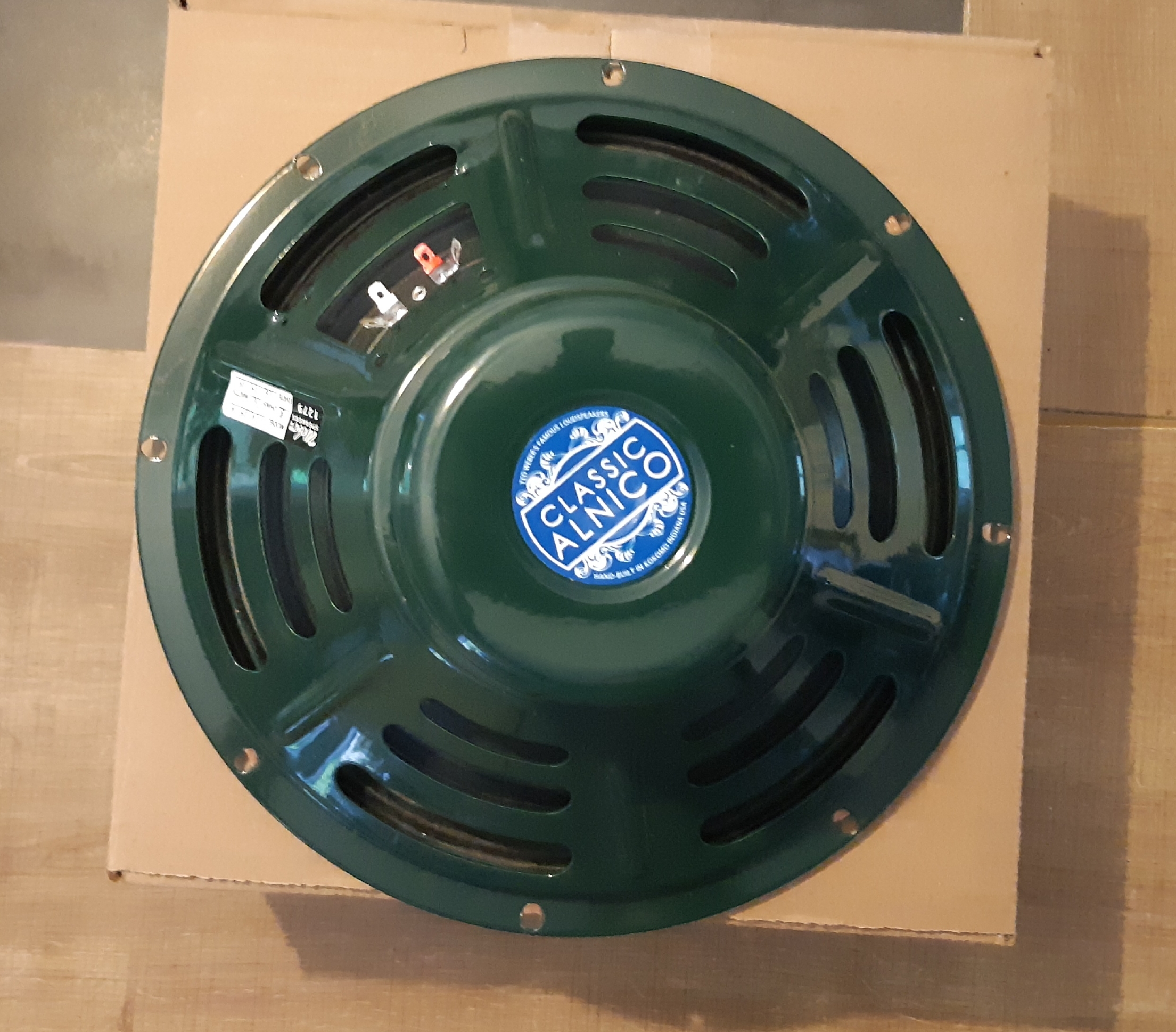 Haut parleur weber alnico 12a125a 8ohms