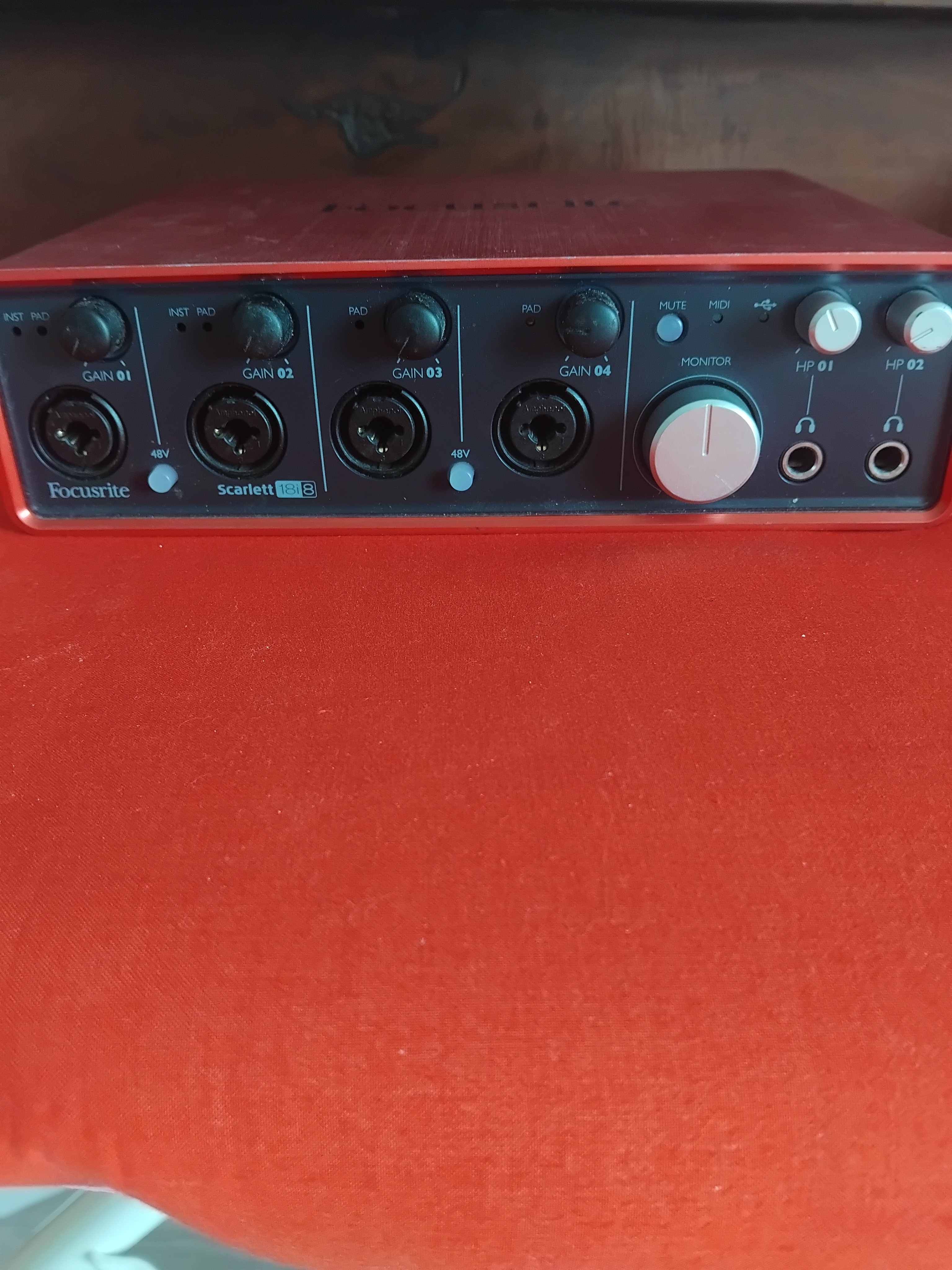 Vend focusrite 18i8 gen 1