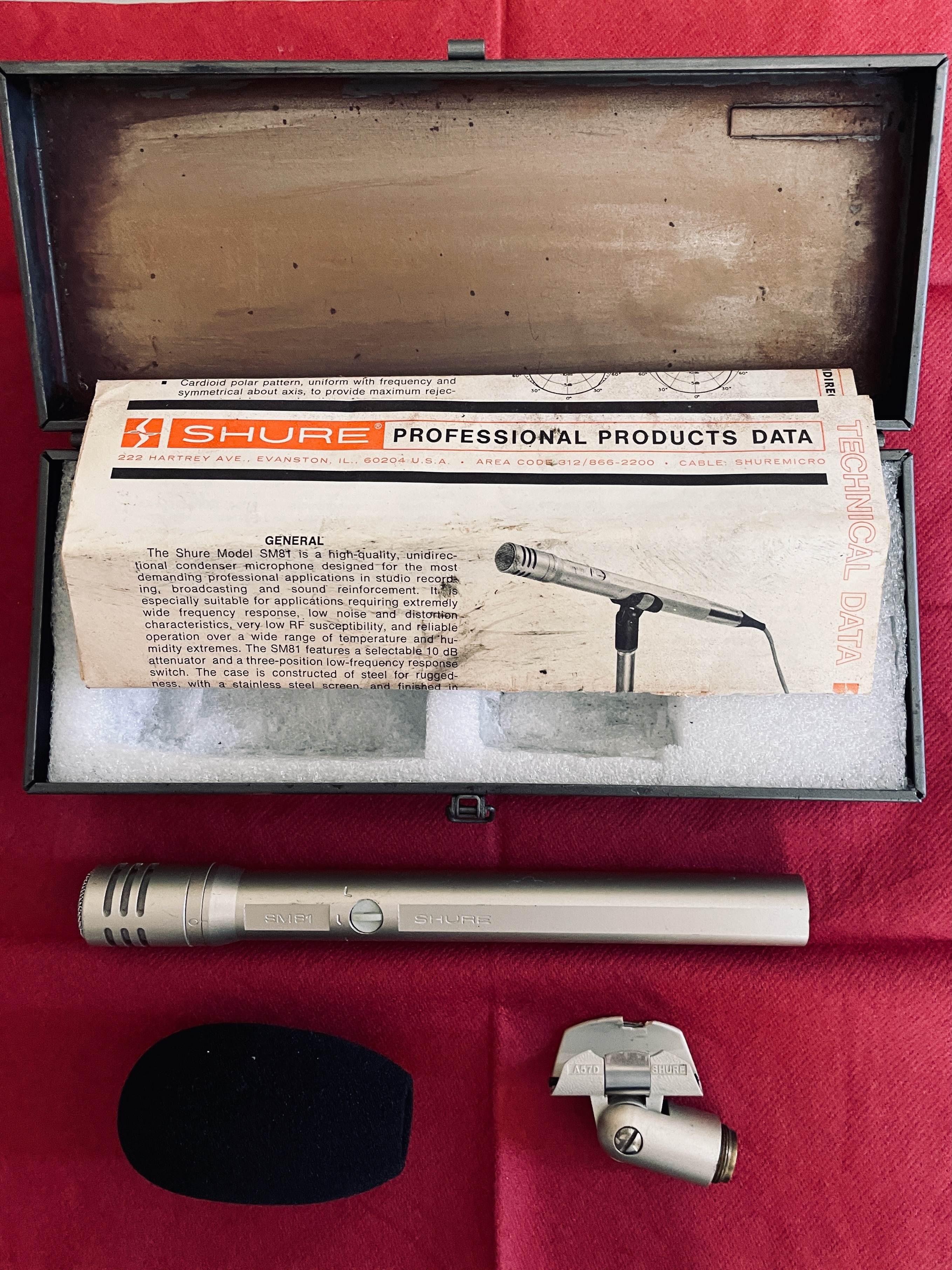 Shure SM81 8