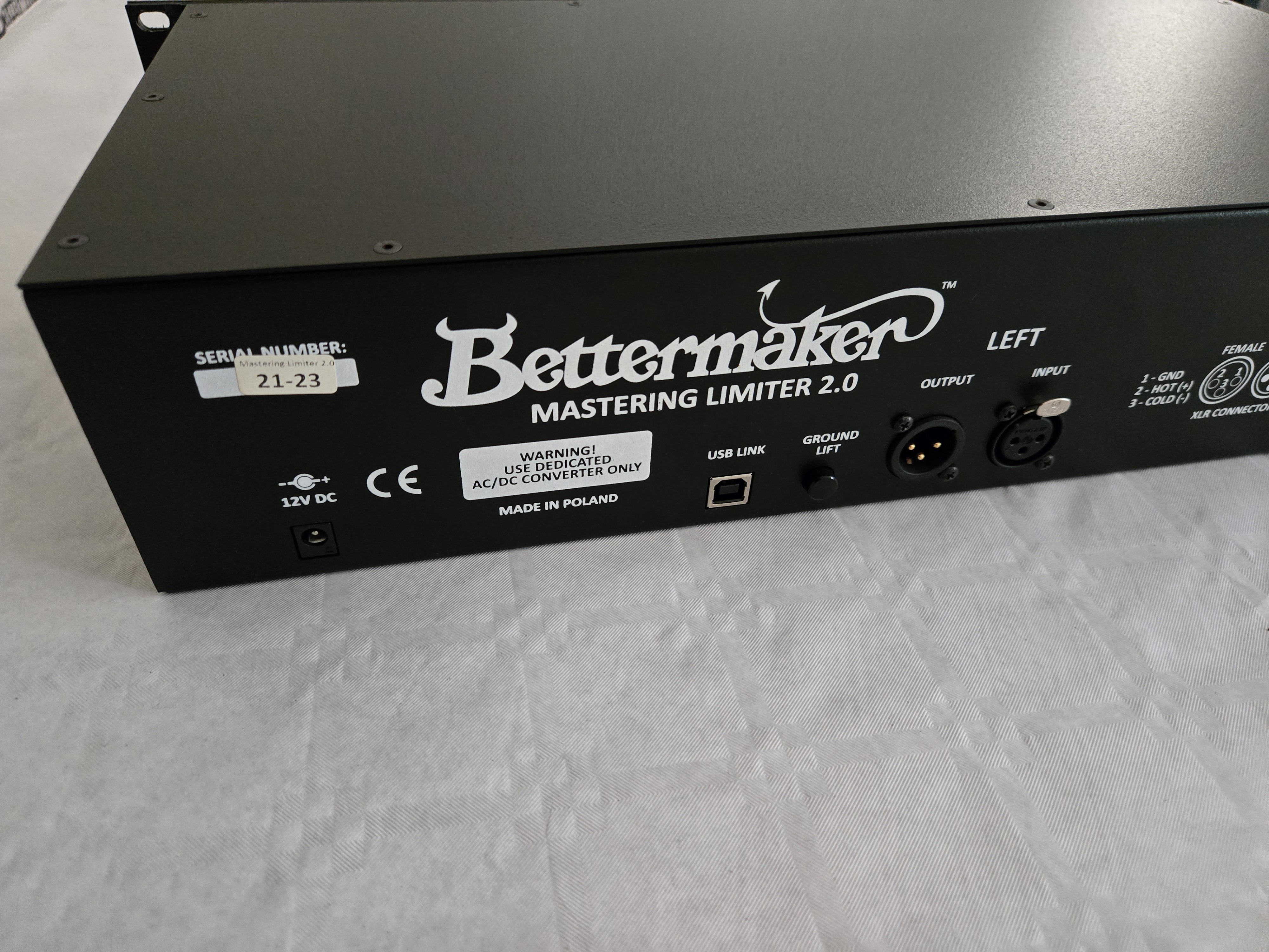 Bettermaker Mastering Limiter 2.0 (26799)