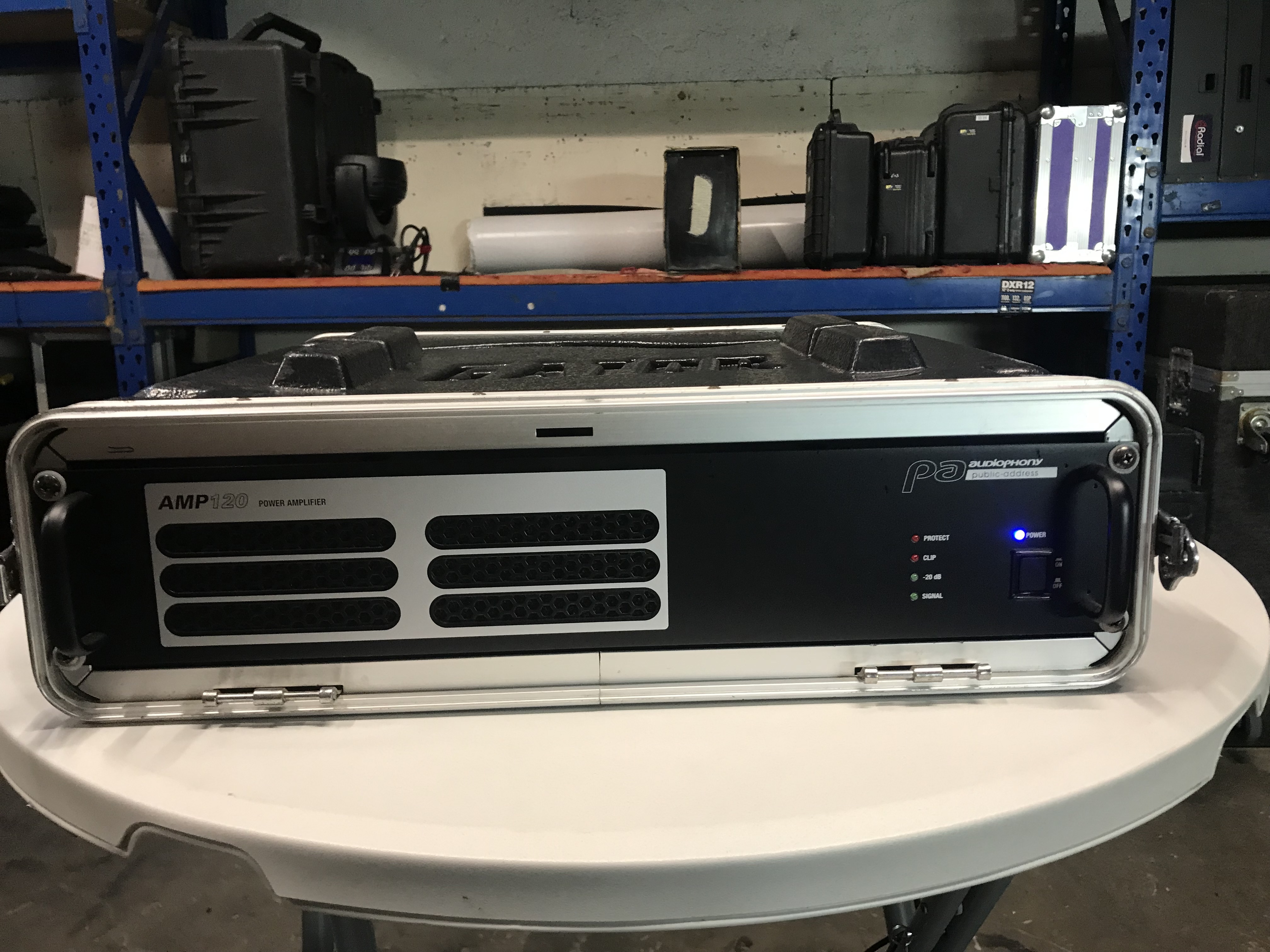 Vends AUDIOPHONY AMP120 + flight (Port inclus)