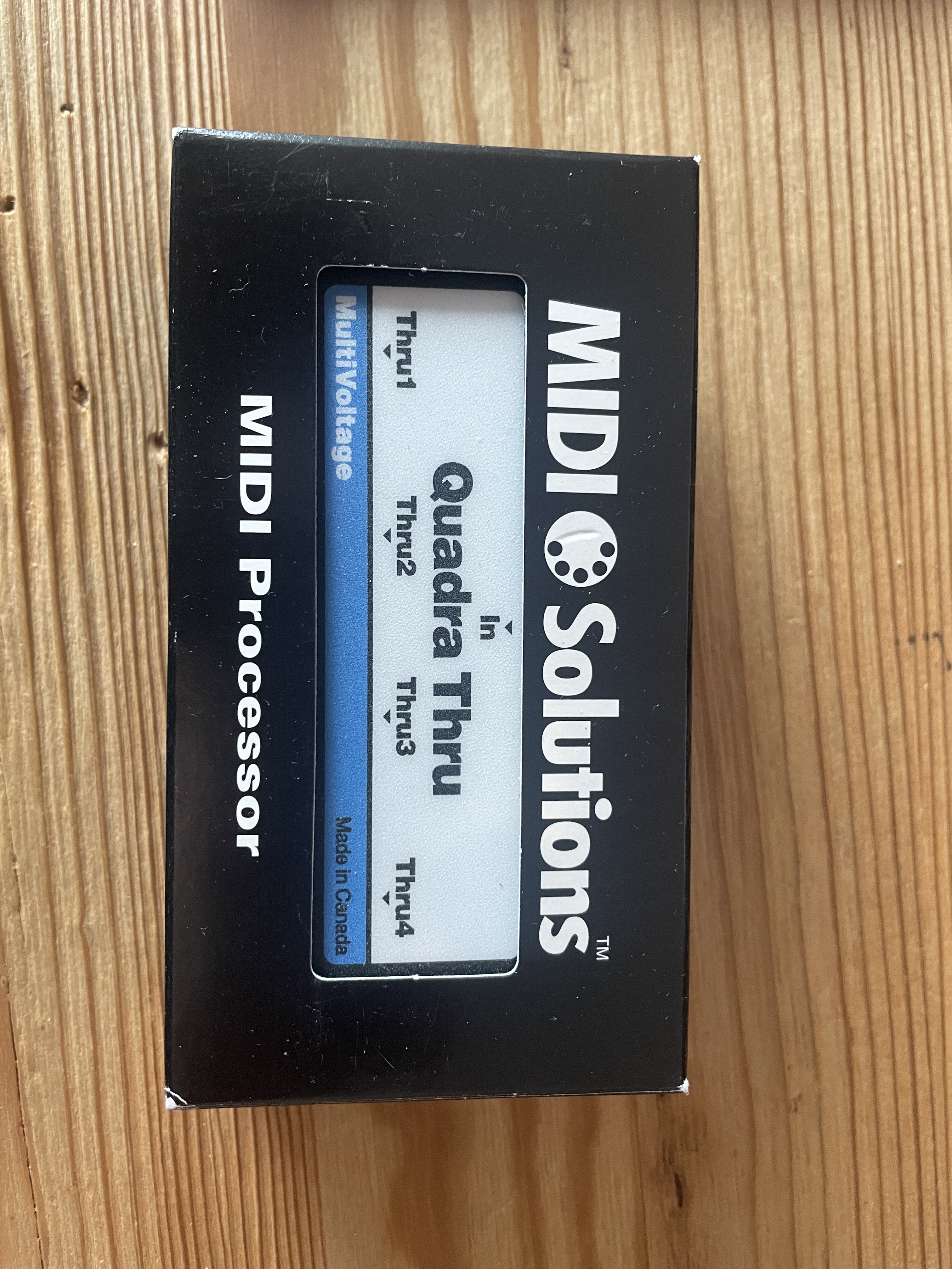 Vends MIDI Solutions Quadra Thru