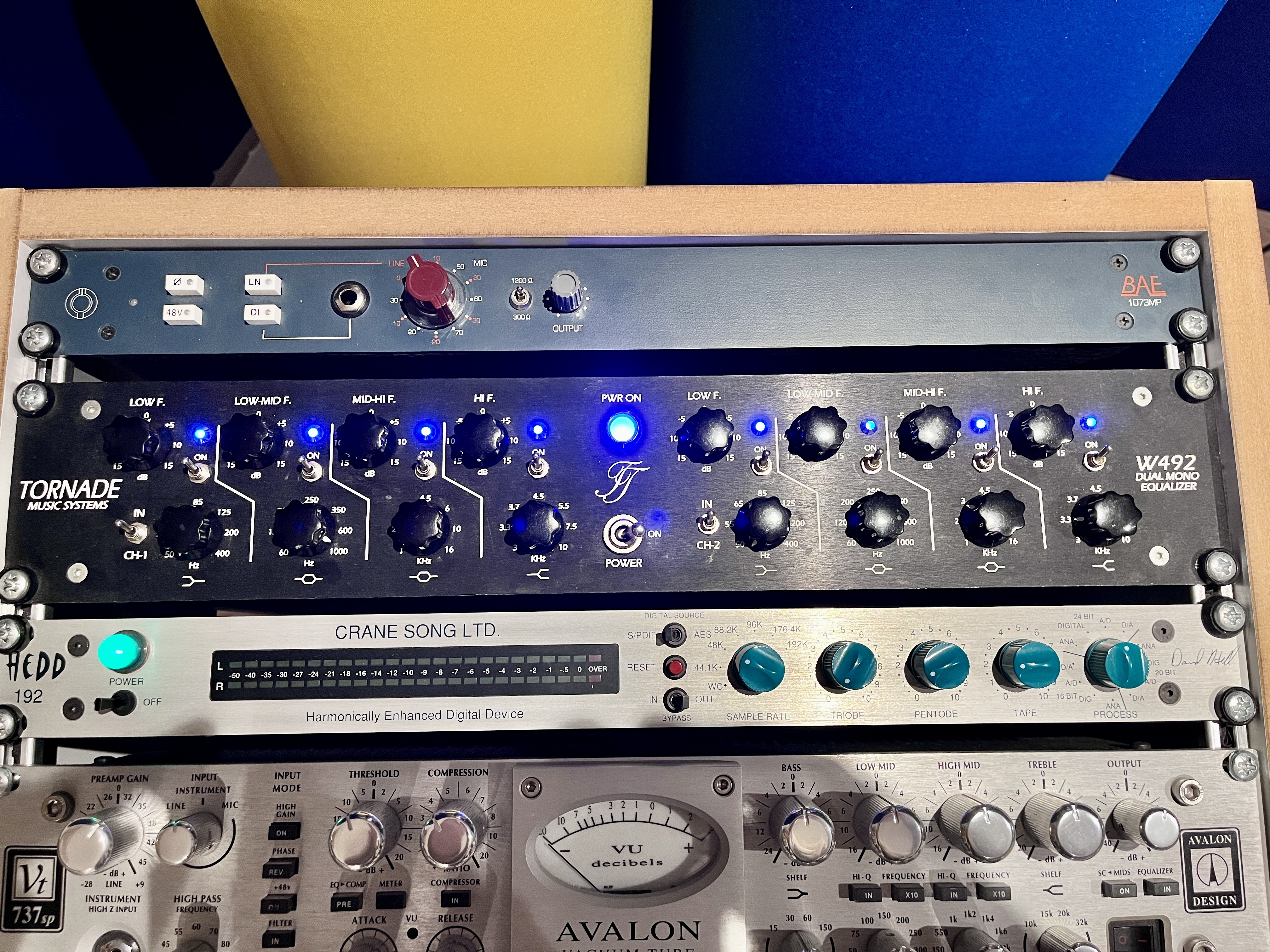 TORNADE MUSIC SYSTEMS W492 DUAL MONO EQUALIZER