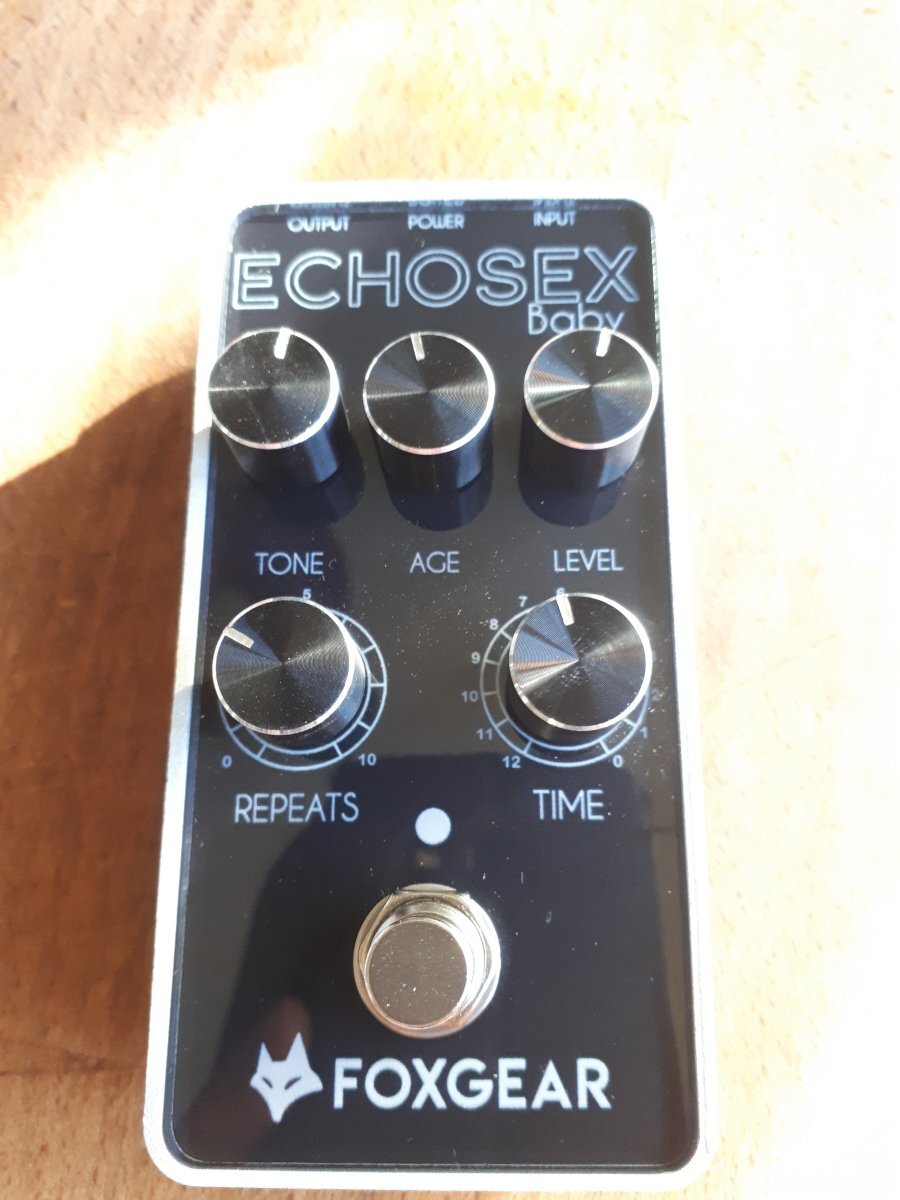 pédale d'effet delay Foxgear Echosex Baby
