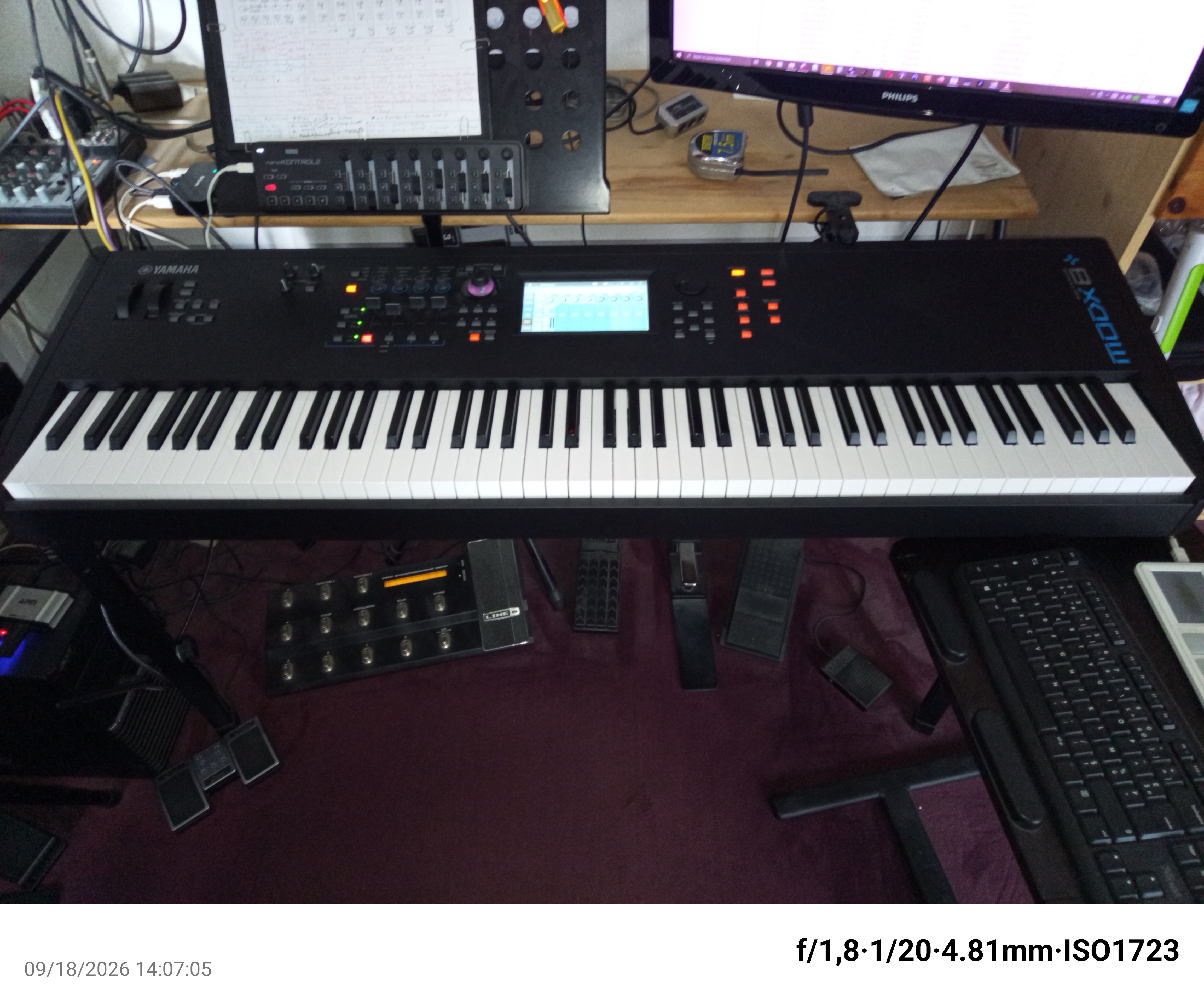 Vends Yamaha Modx8+