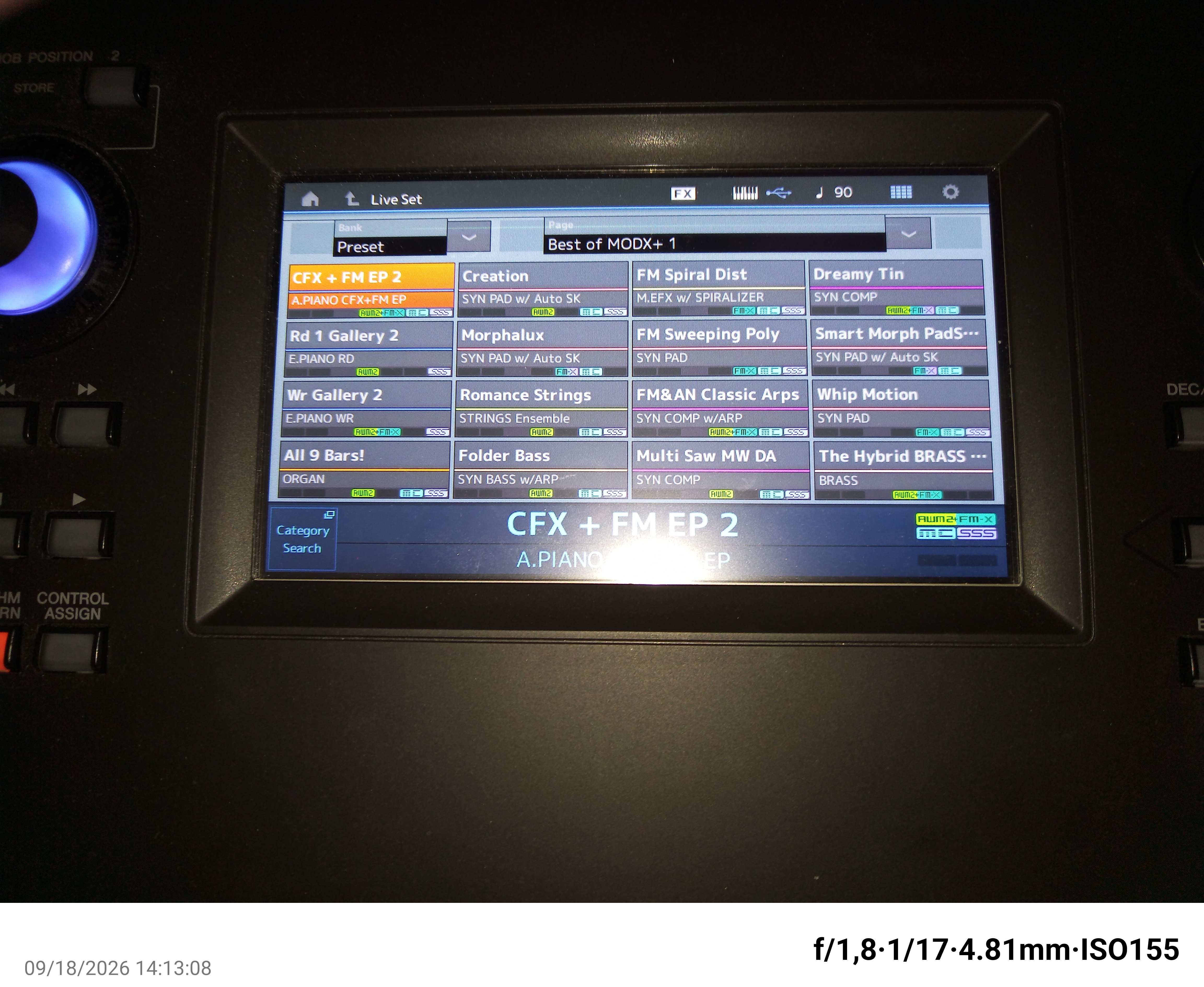 Yamaha MODX8+ (92783)