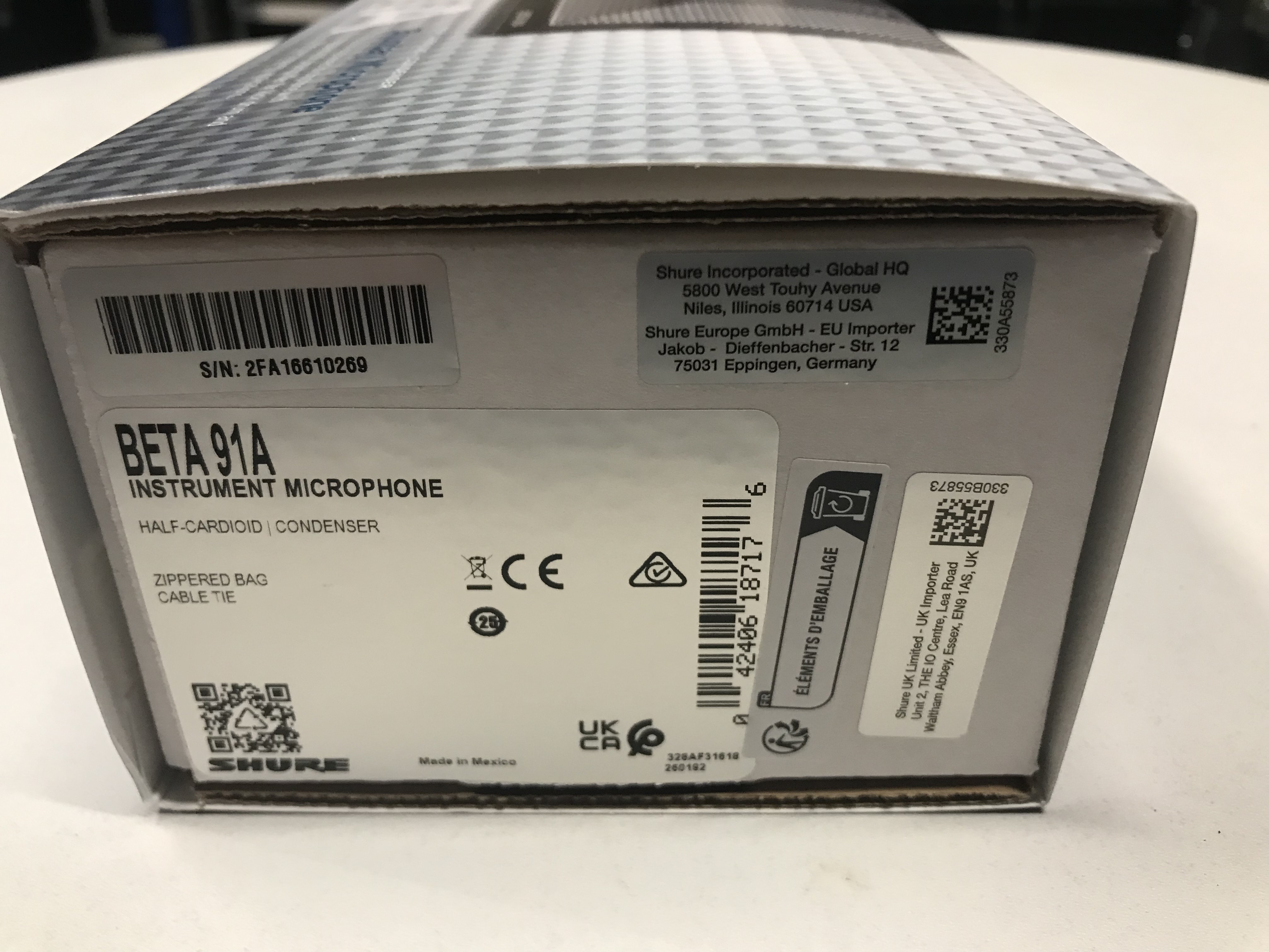 Shure BETA 91A (39862)