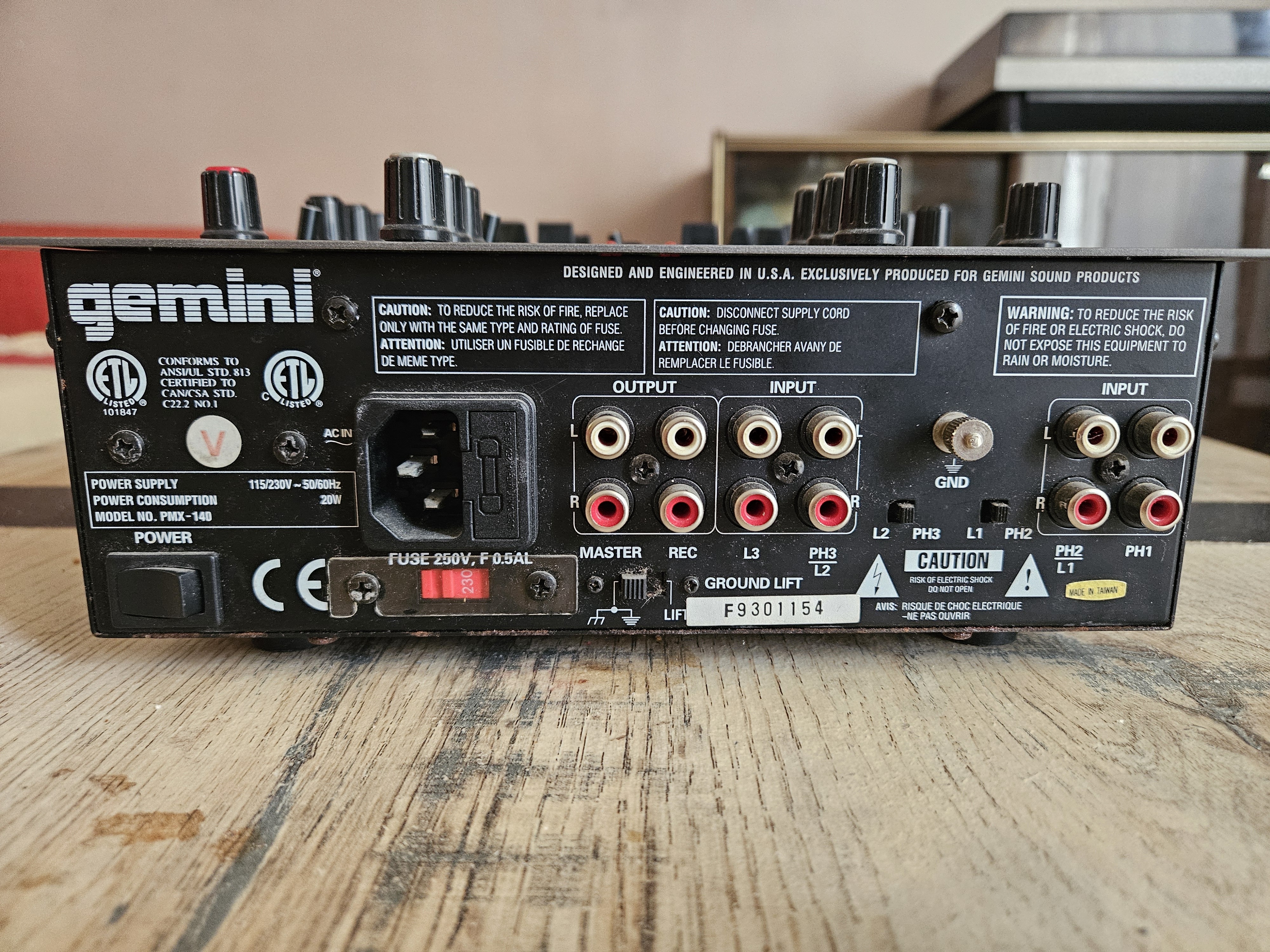 Gemini DJ PMX-140 (40728)