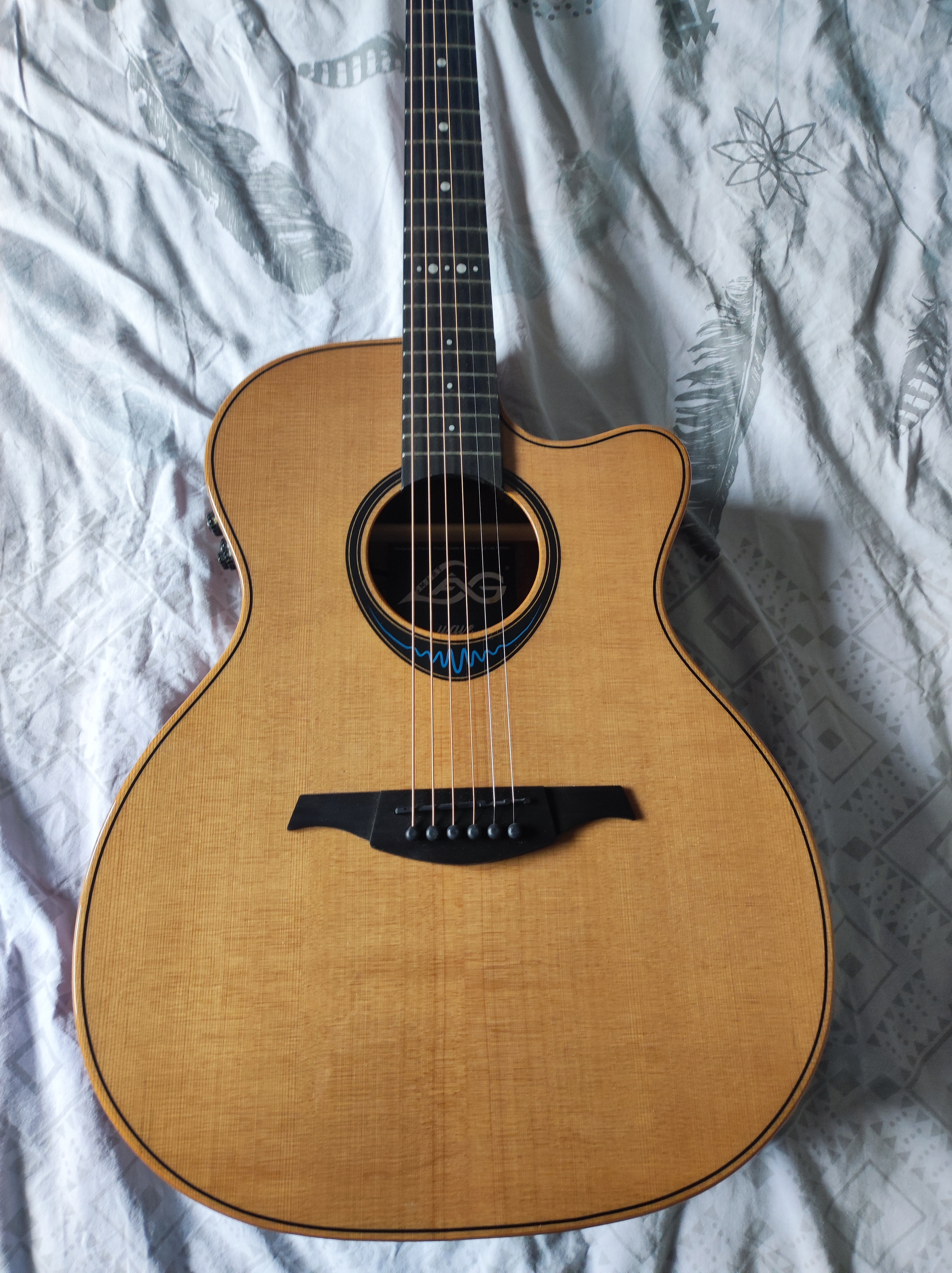 Je vends une LAG électro acoustique TBW2ACE comme neuve.