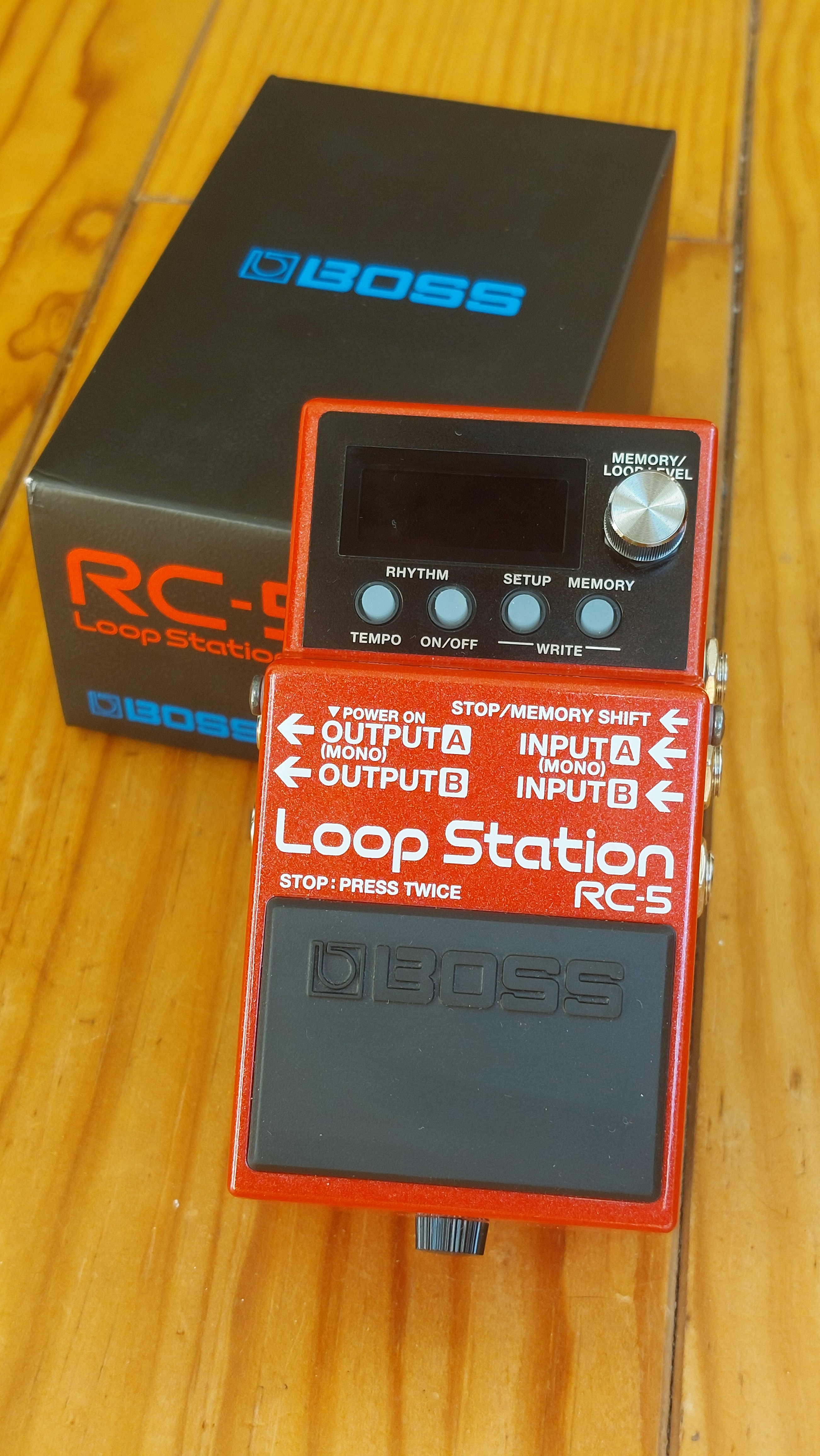 Boss RC-5 Loop Station en boîte - État proche du neuf