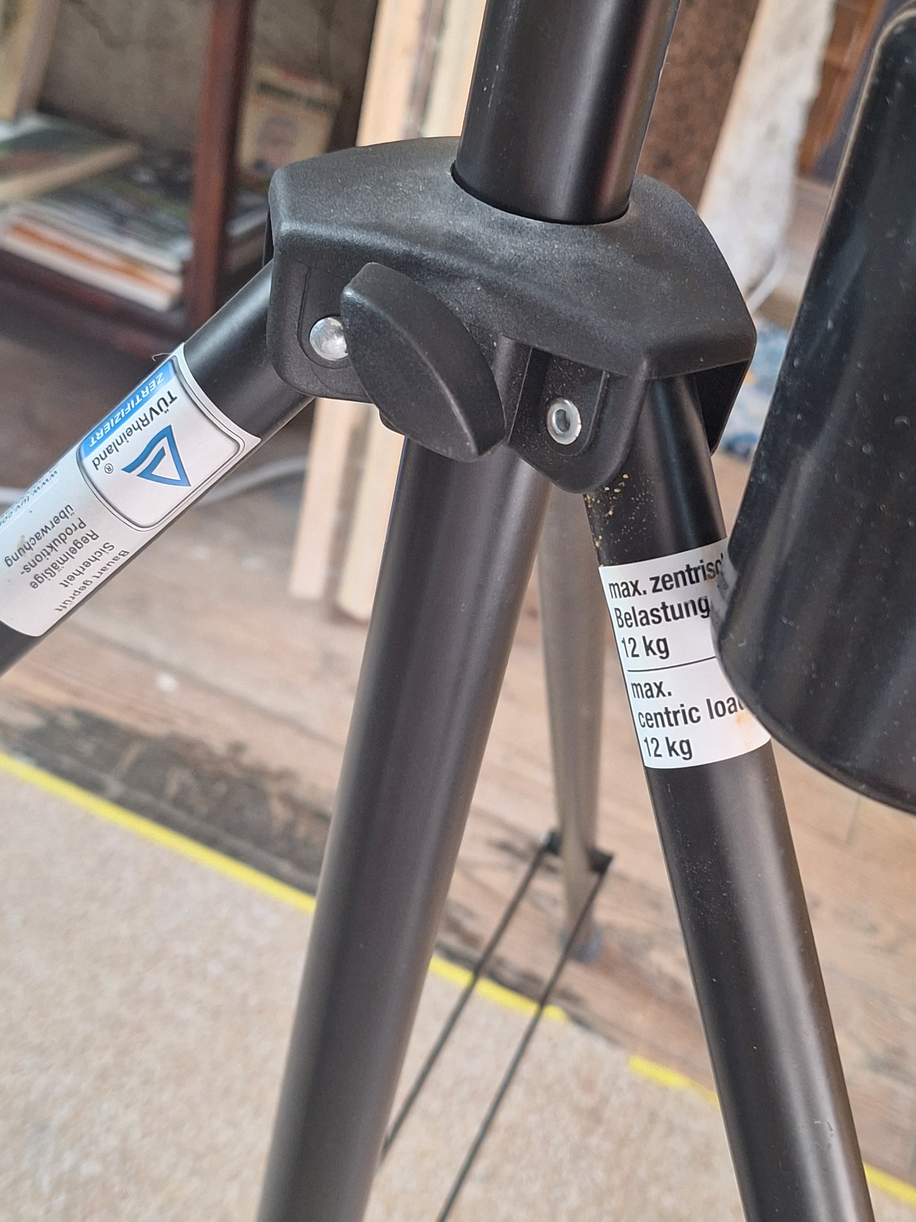 Pied de microphone overhead et/ou orgue K&M 21411 + perche extension K&M 21231