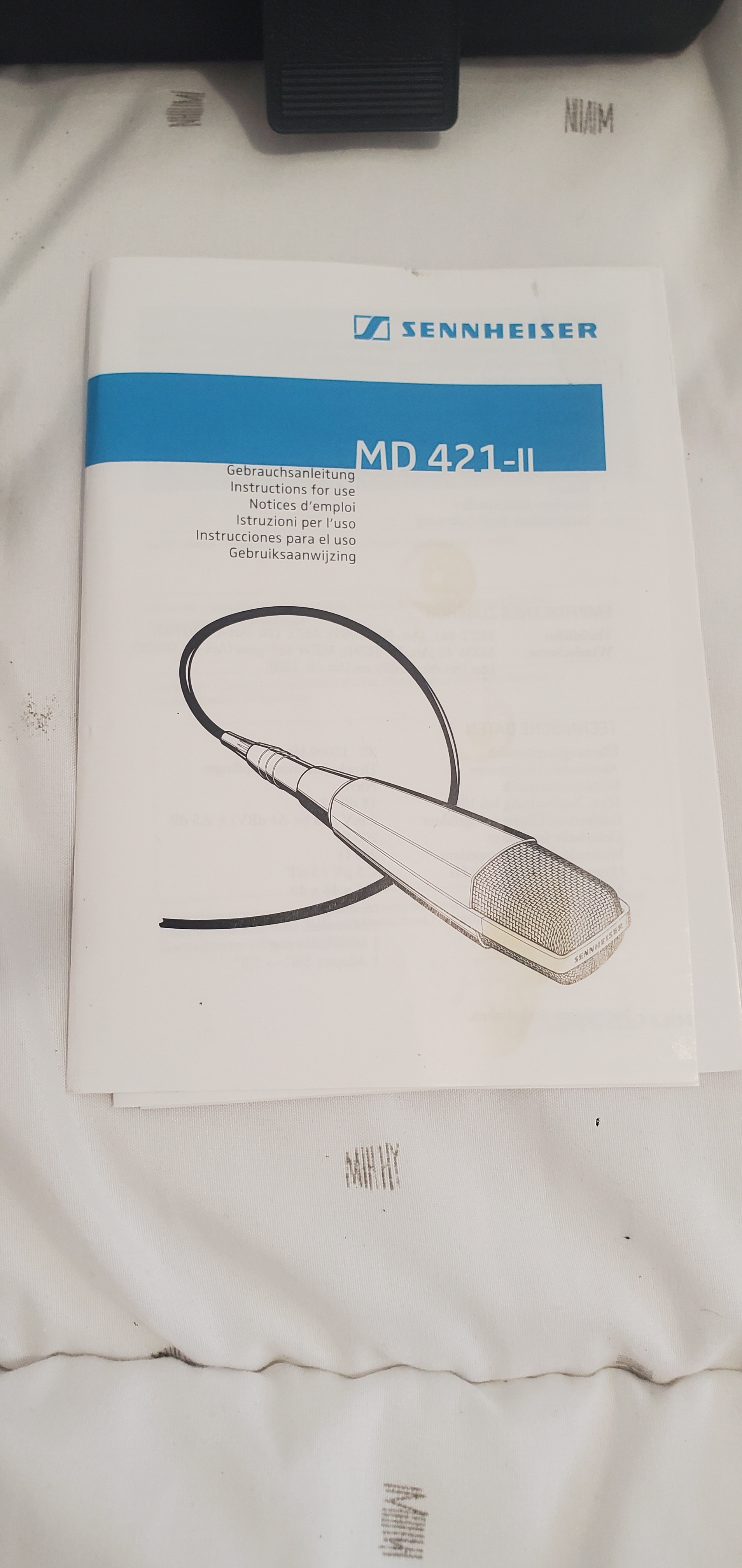 Sennheiser MD 421-II (5787)
