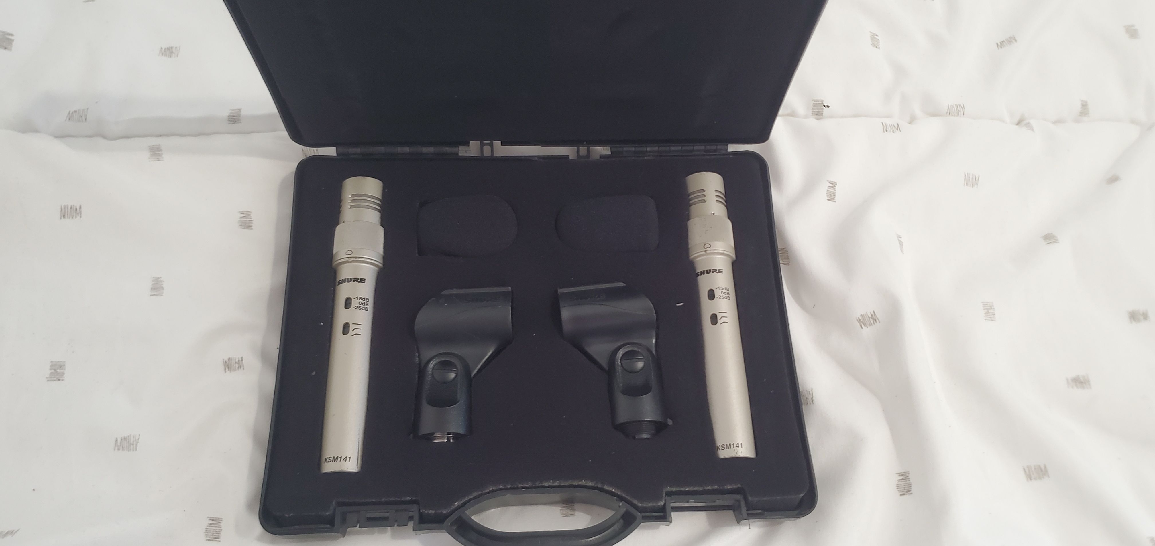 MICROS SHURE KSM 141 (Paire) 