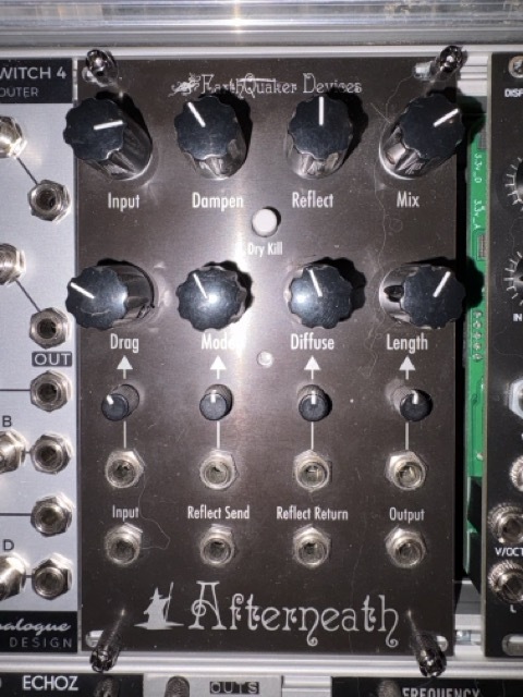 Reverb eurorack EarthQuaker Device Afterneath