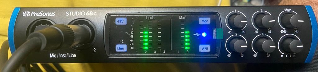 Carte son neuve Presonus 68C