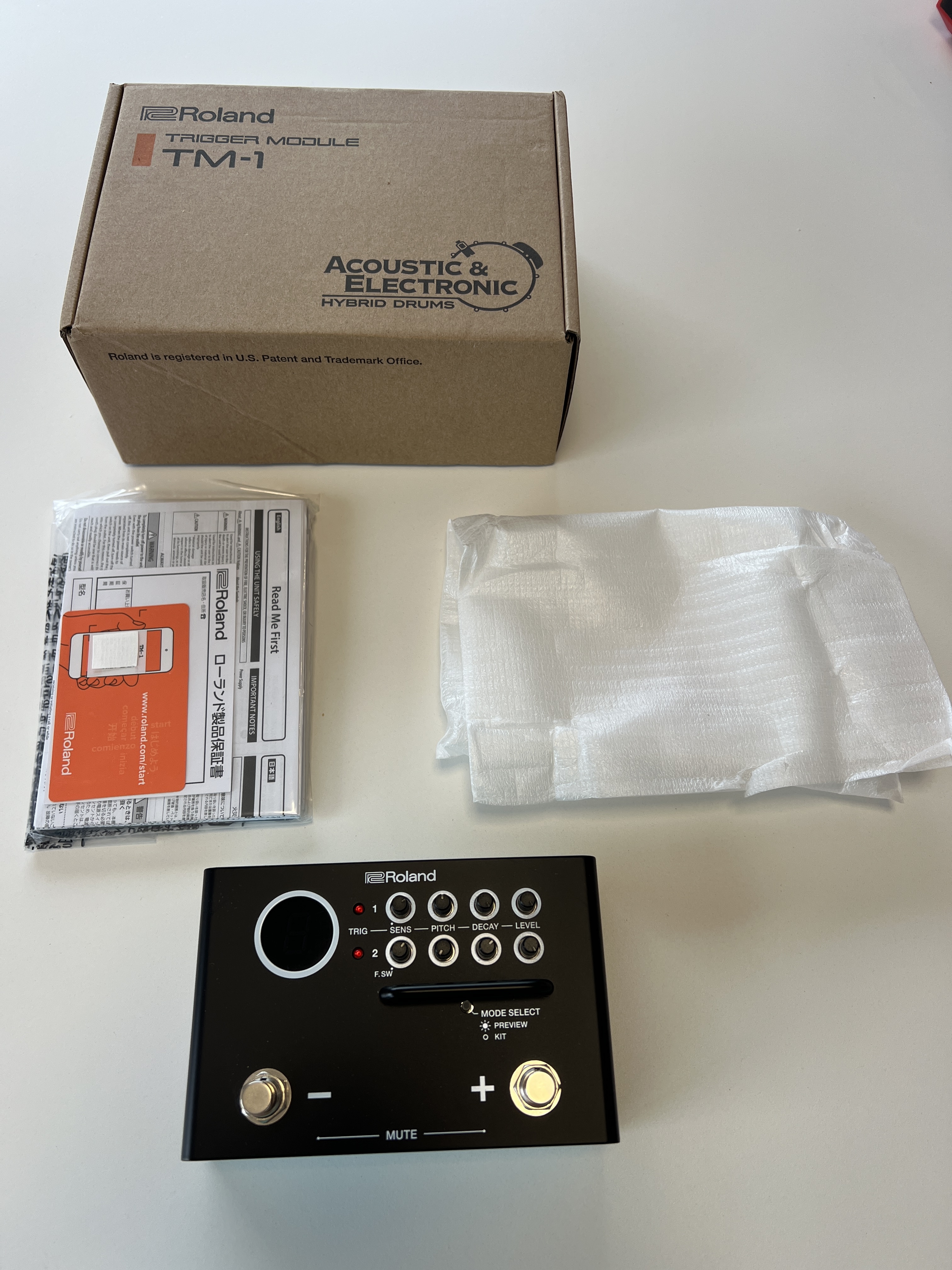 Vends Roland TM-1 très peu servi 