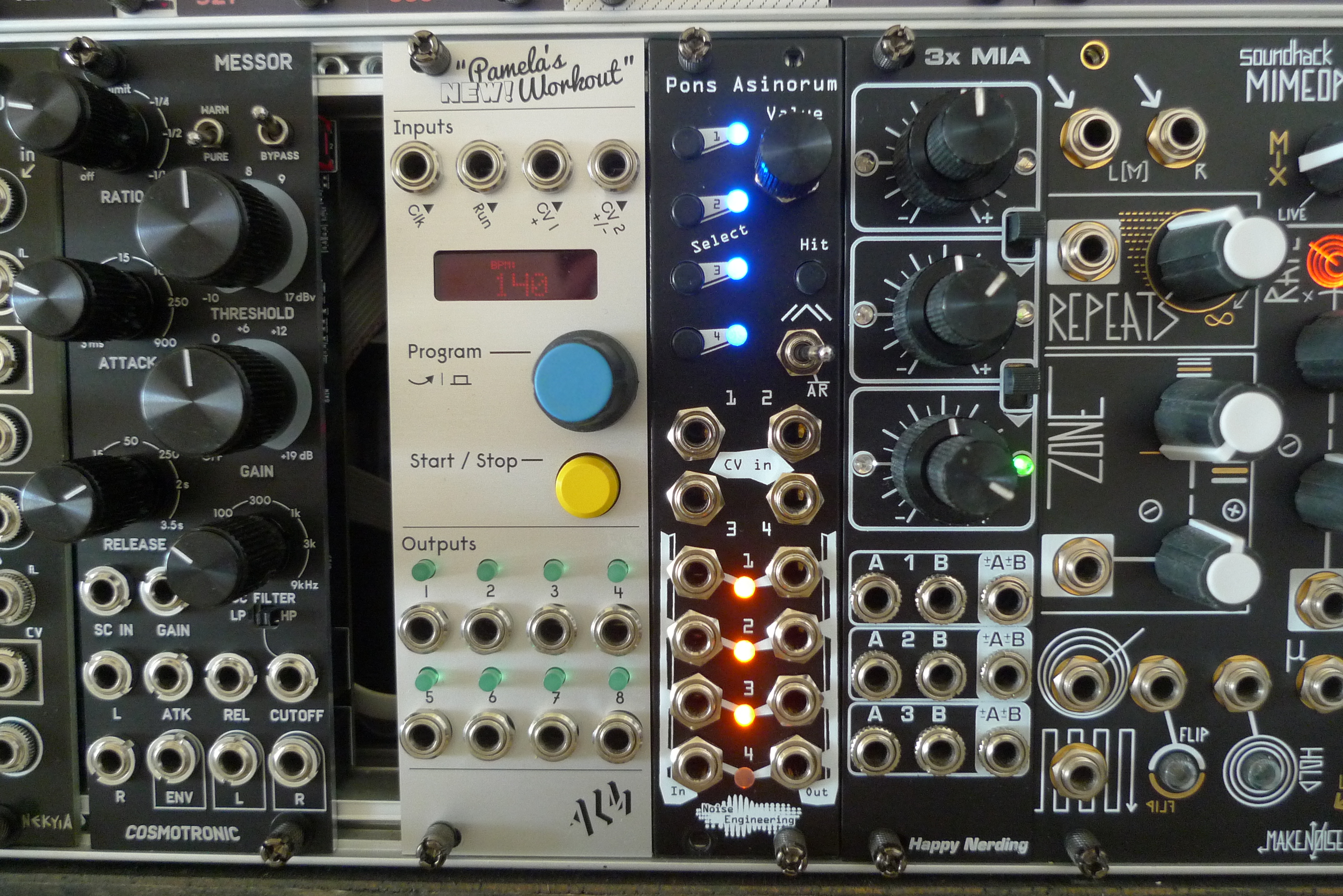 Vends Pons Asinorum Noise Engineering quad enveloppe LFO