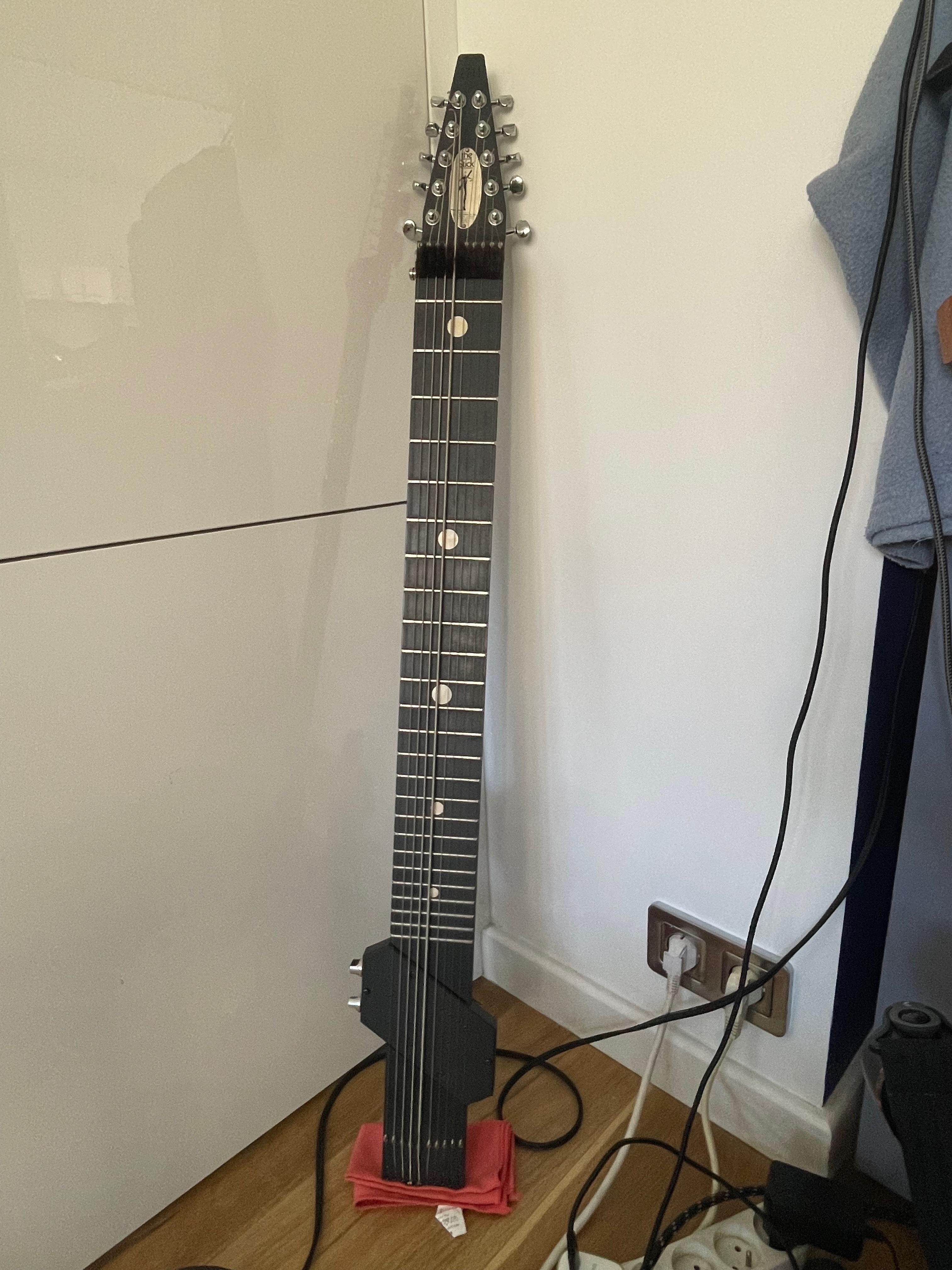 Chapman Stick 10 cordes – Polycarbonate noir – 1989 – #2711