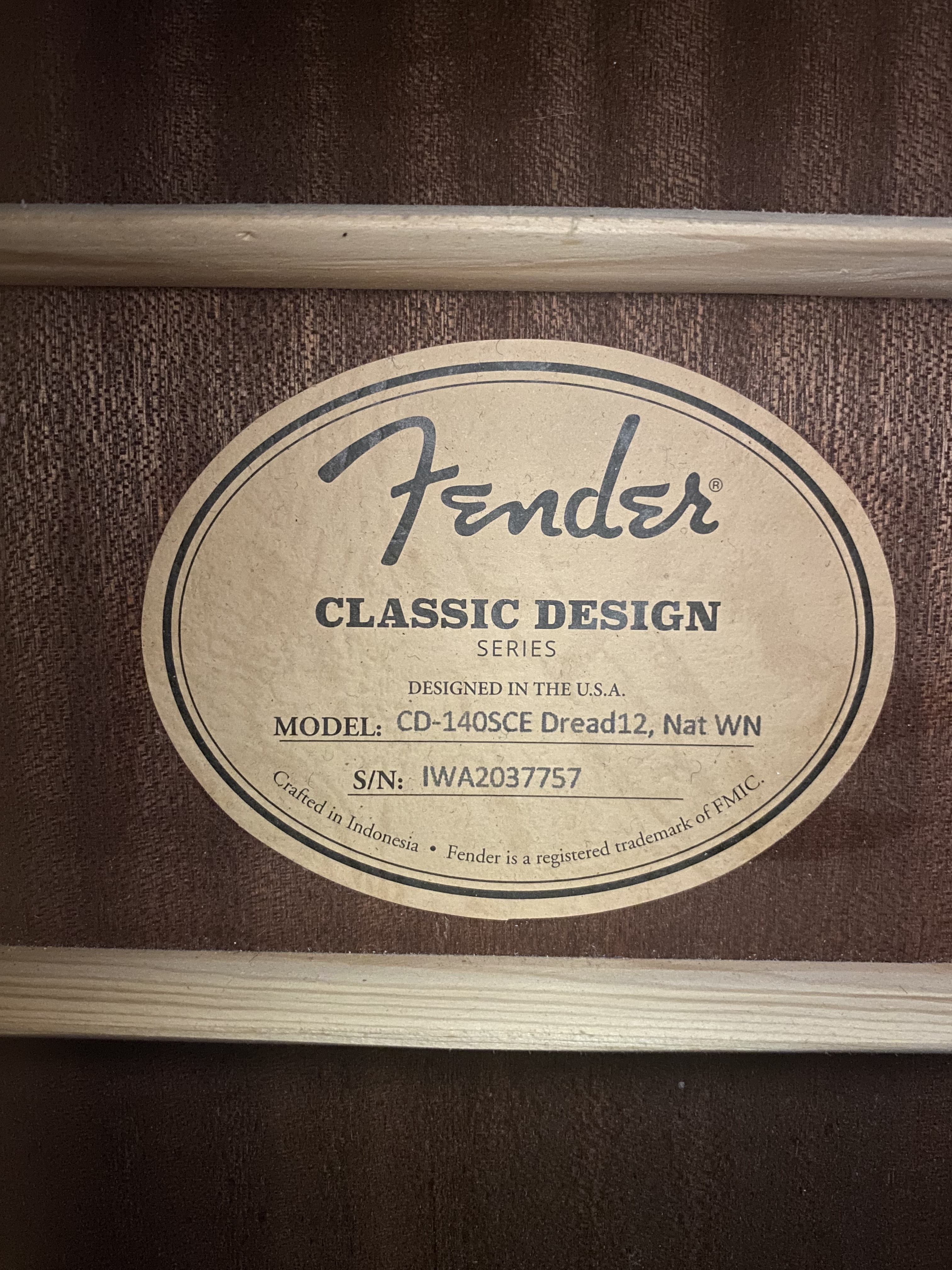 FENDER 5395