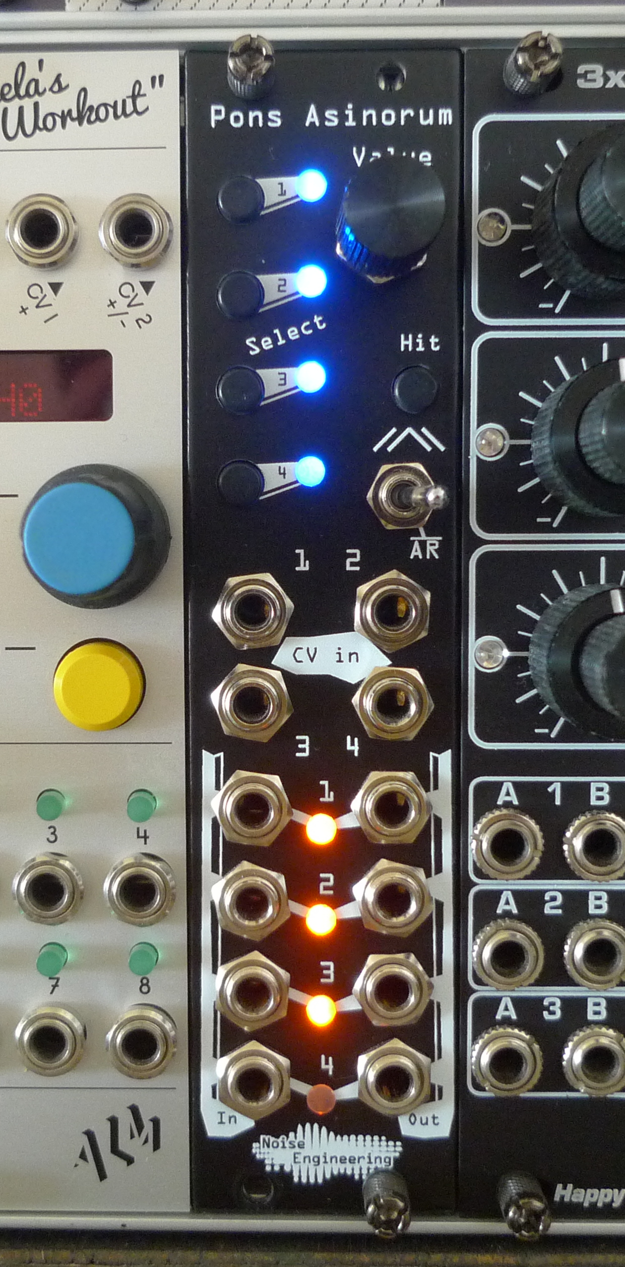 Vends Pons Asinorum Noise Engineering quad enveloppe LFO