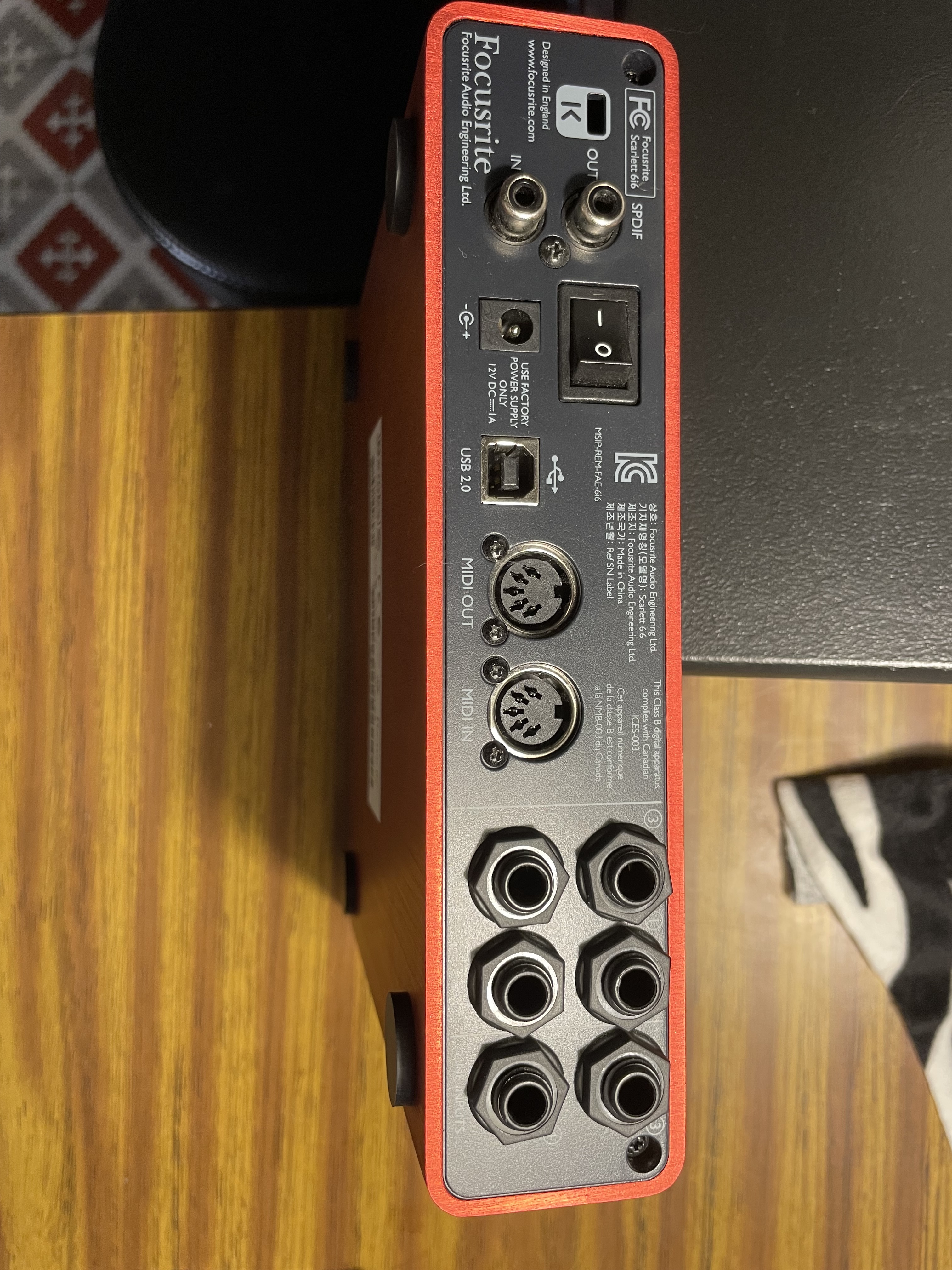 Focusrite Scarlett 6i6 (88135)