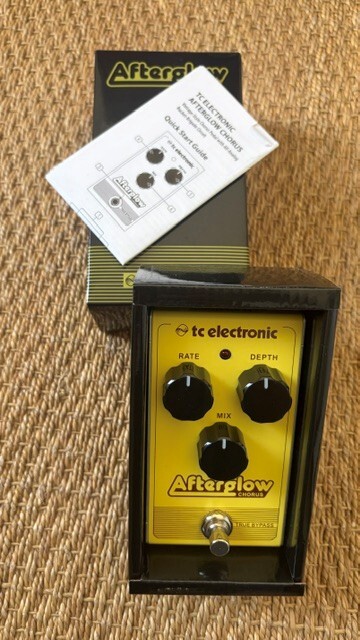 TC electronic Afterglow pédale chorus guitare et basse