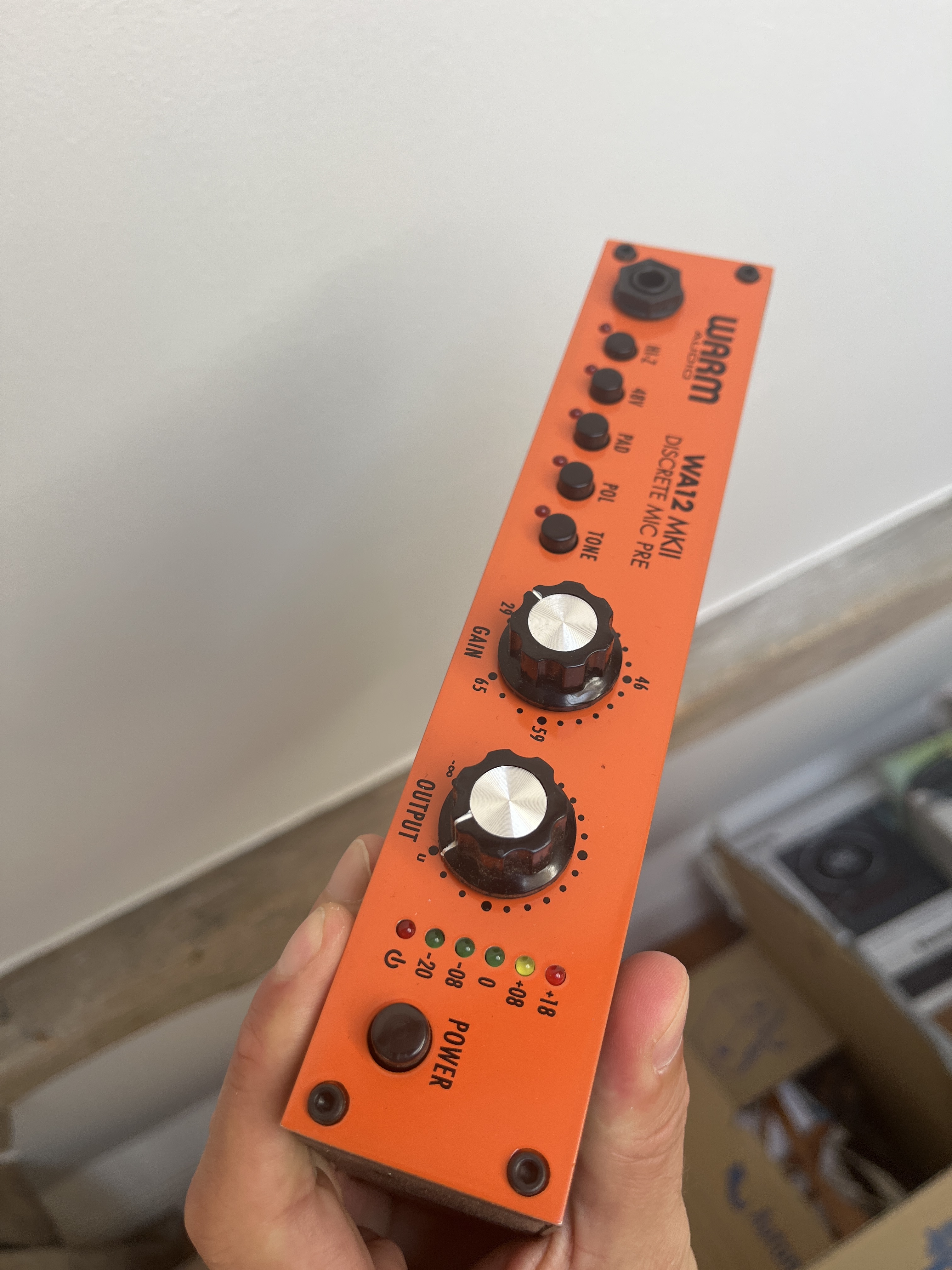 Vends préampli warm audio Wa12 mk2