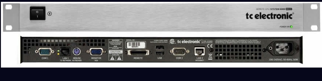 TC ELECTRONIC M6000 MKII SANS REMOTE 