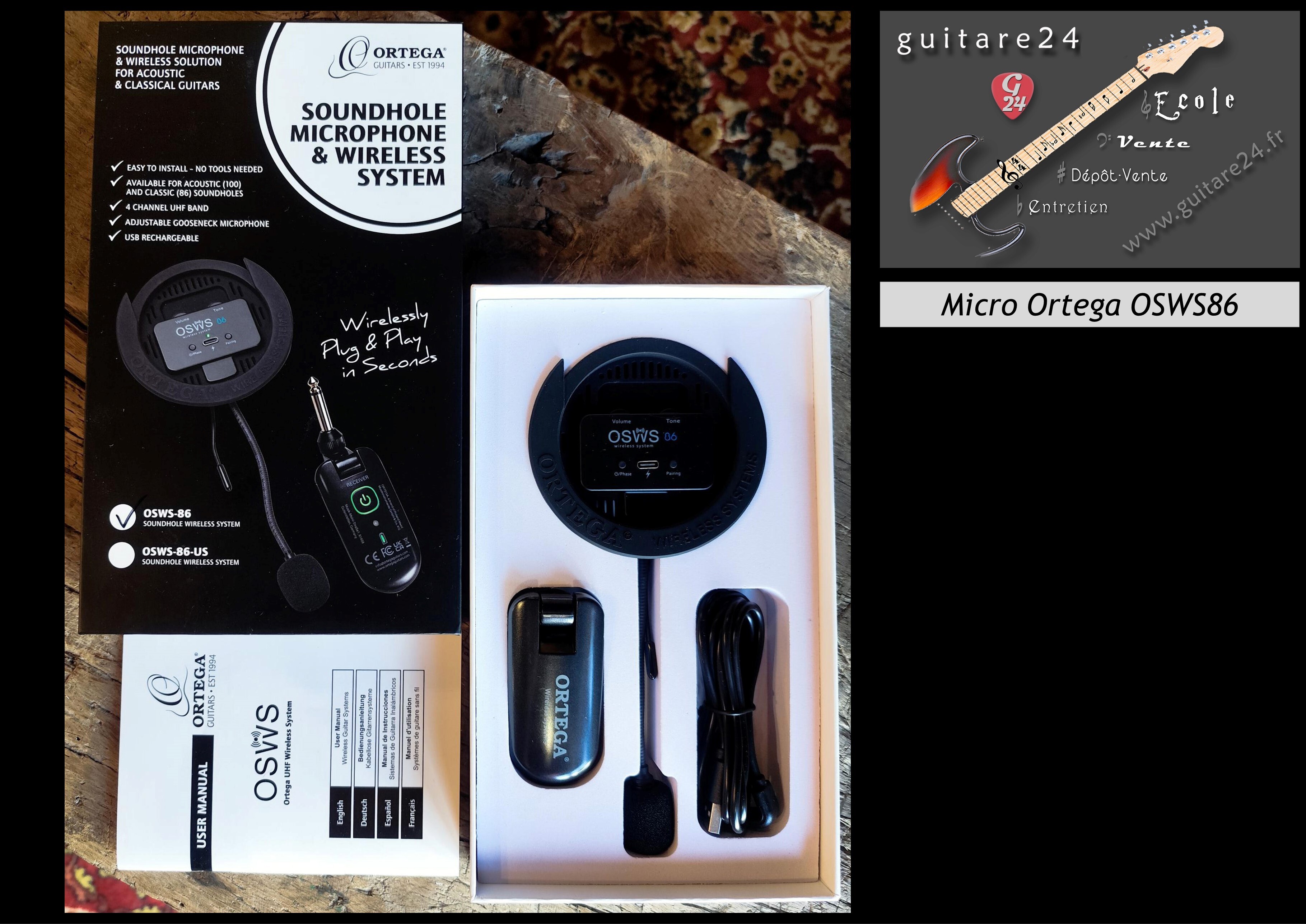 Ortega OSWS86 Wireless System