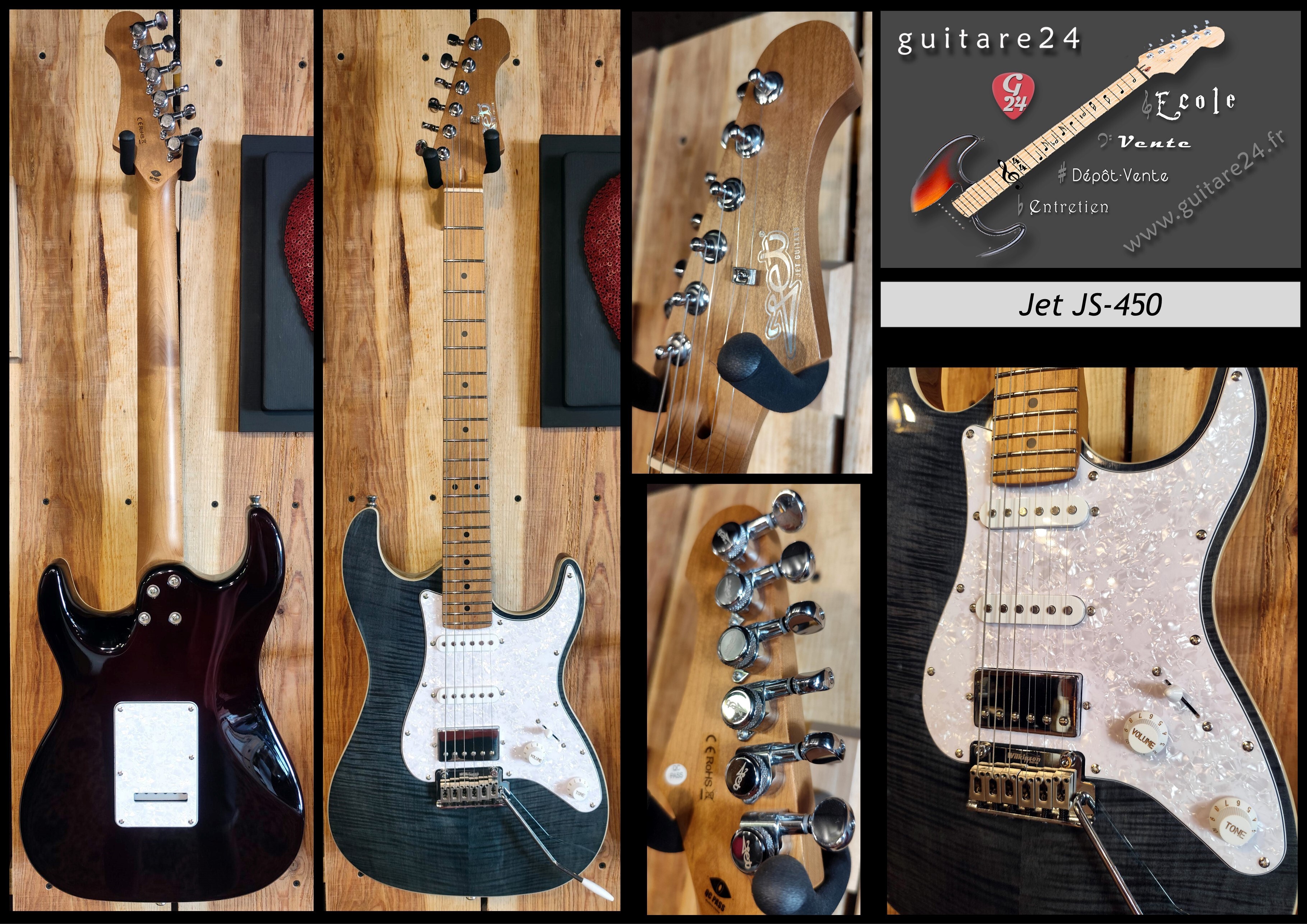 Guitare Electrique Jet JS-450 HSS