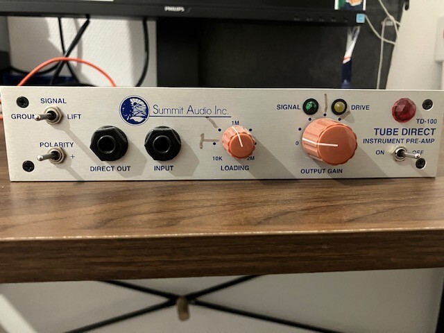 Vends Summit Audio TD-100