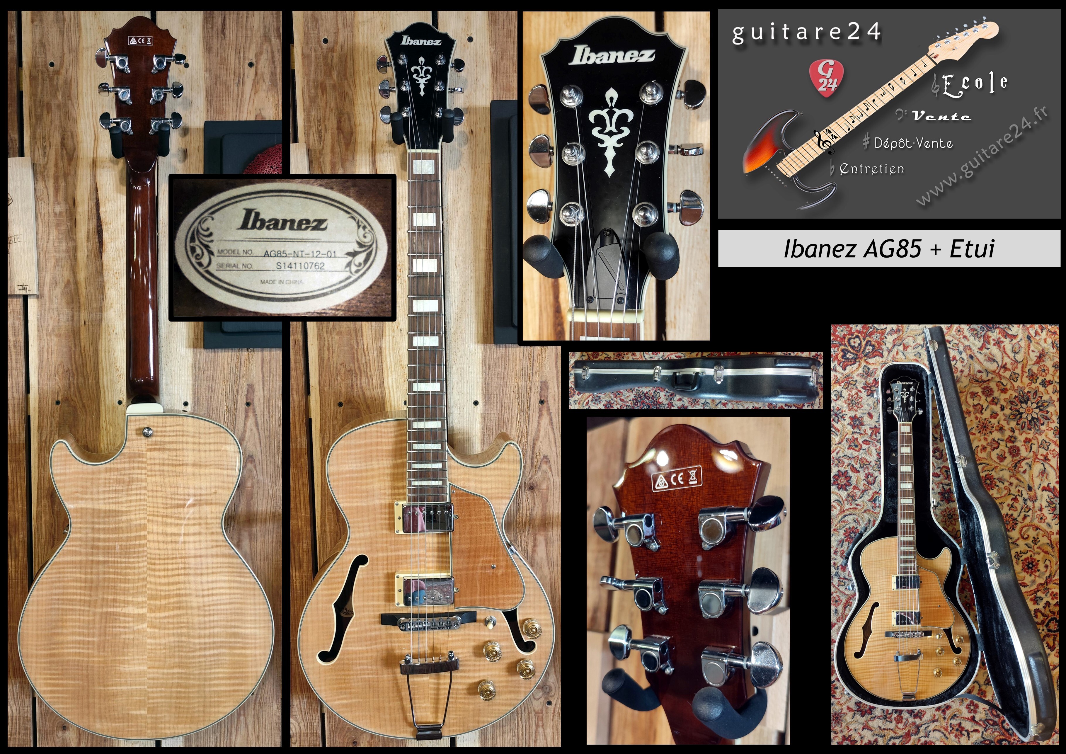 Ibanez AG85-NT + Etui