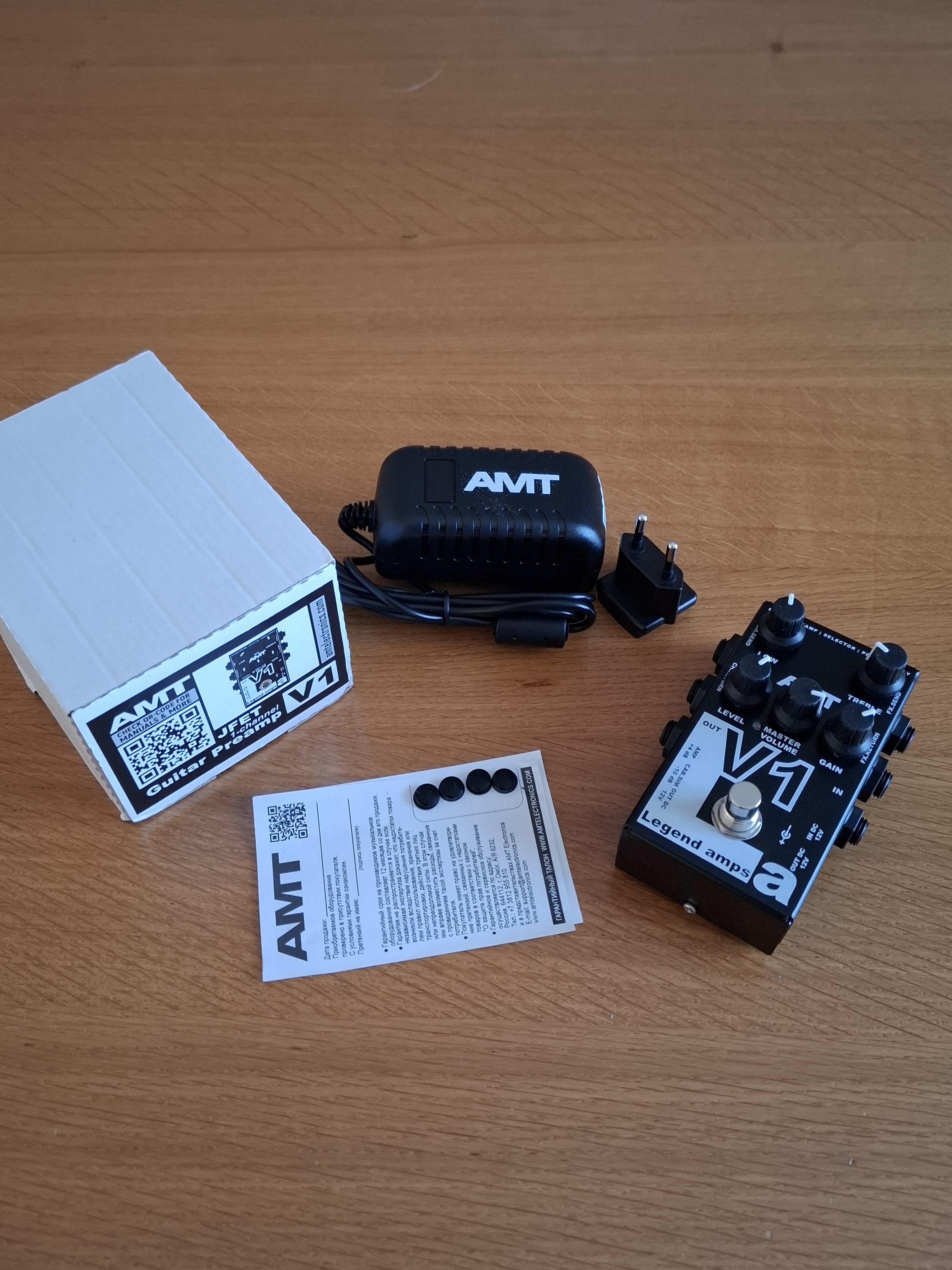 Vends Préampli AMT ELECTRONICS V1 comme neuve