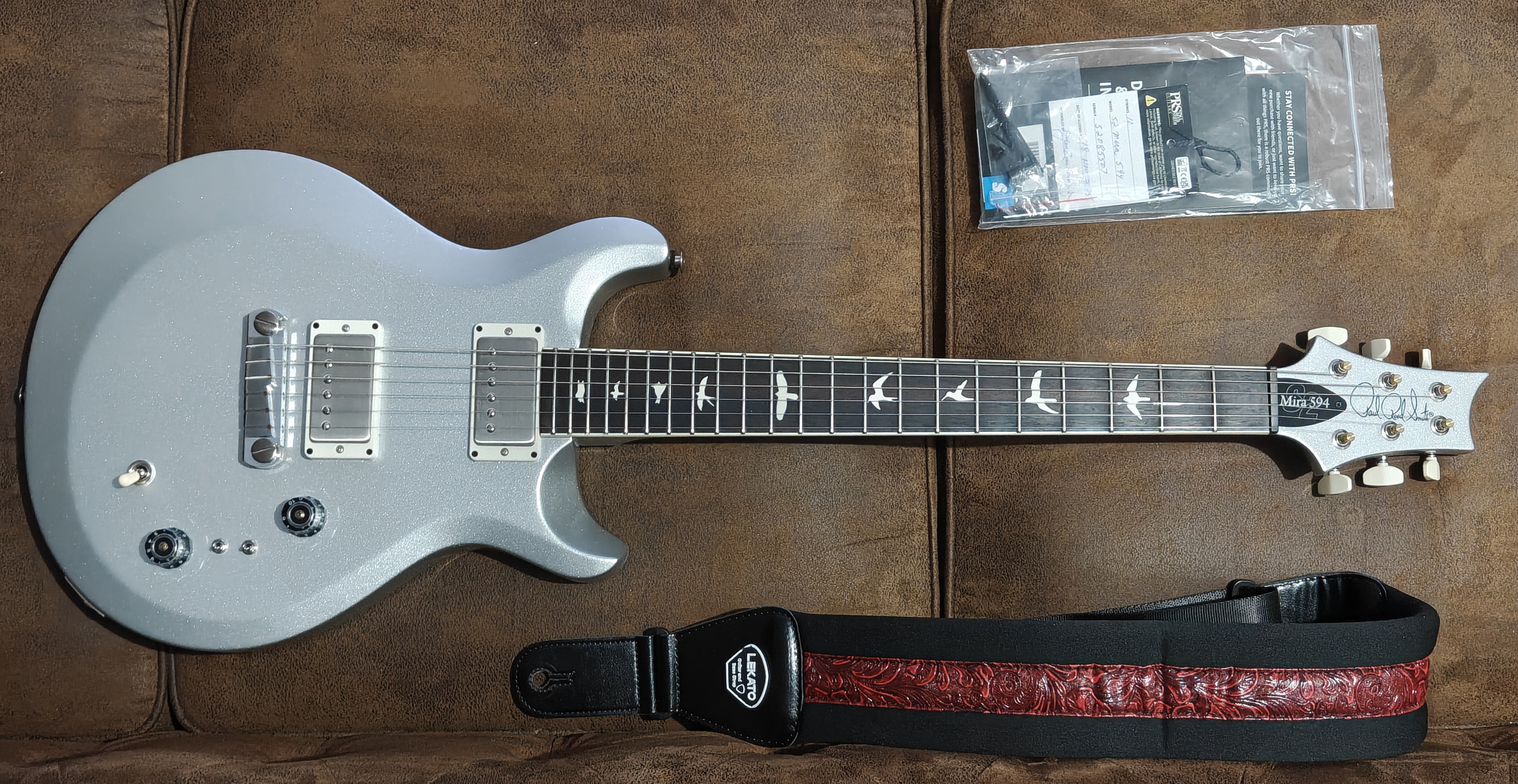 PRS S2 Mira 594  Platinum Metallic