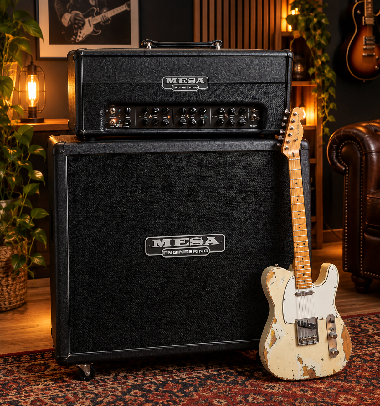 Mesa Boogie Triple Crown TC-50 + son cab