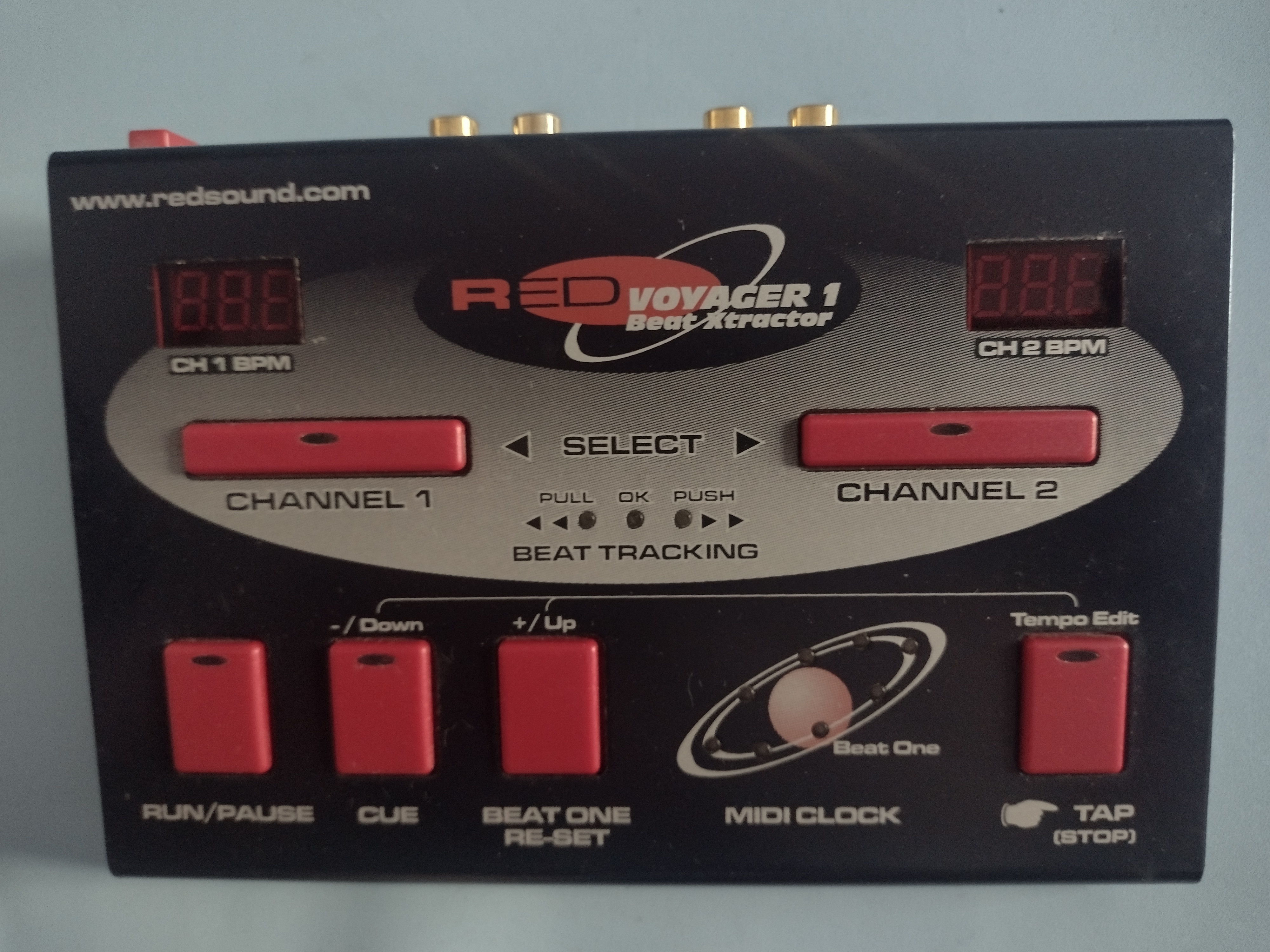 Red Sound Systems Voyager 1 Beat Extractor, synchroniseur temps réel BPM. 