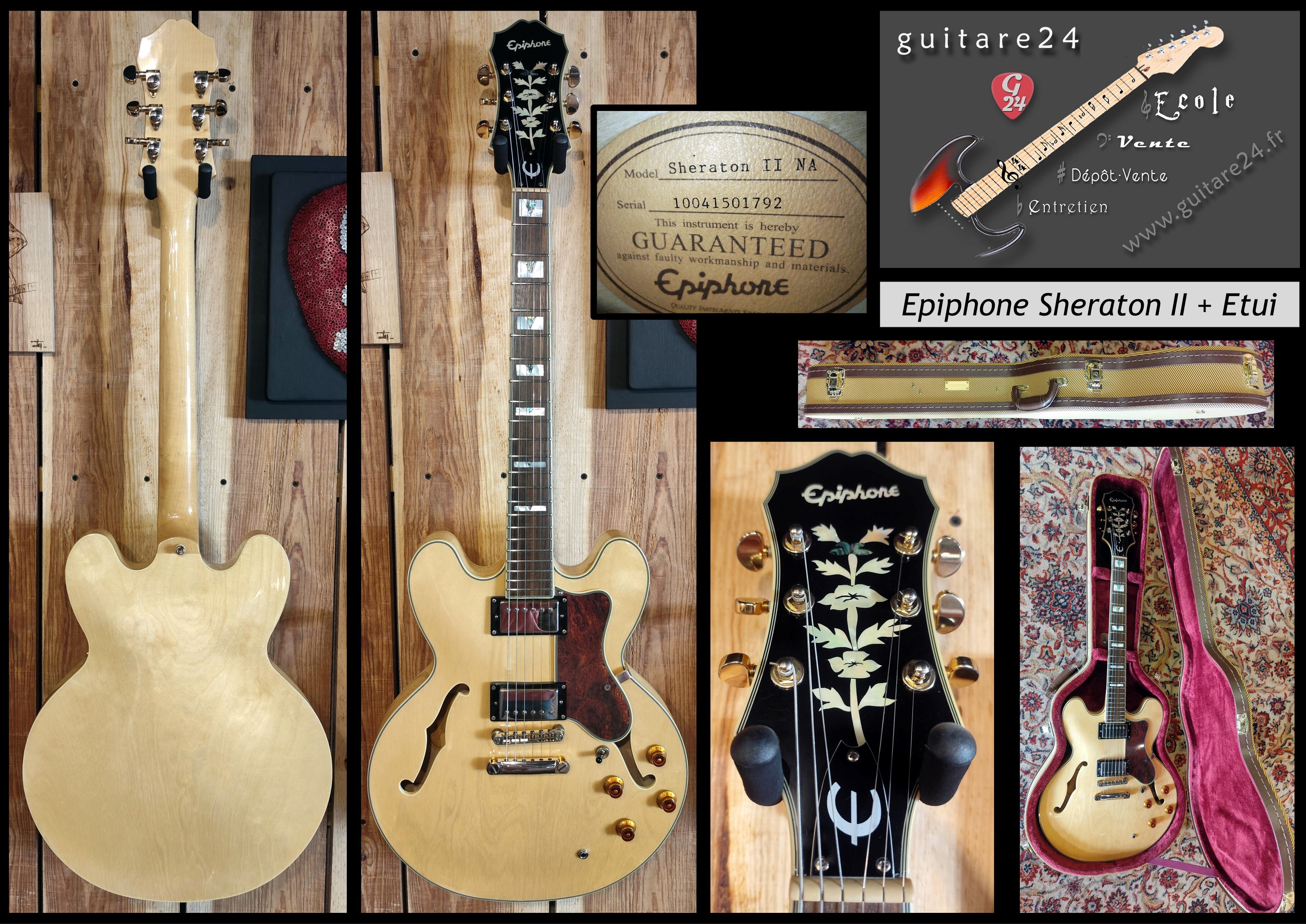 Epiphone Sheraton II + Etui