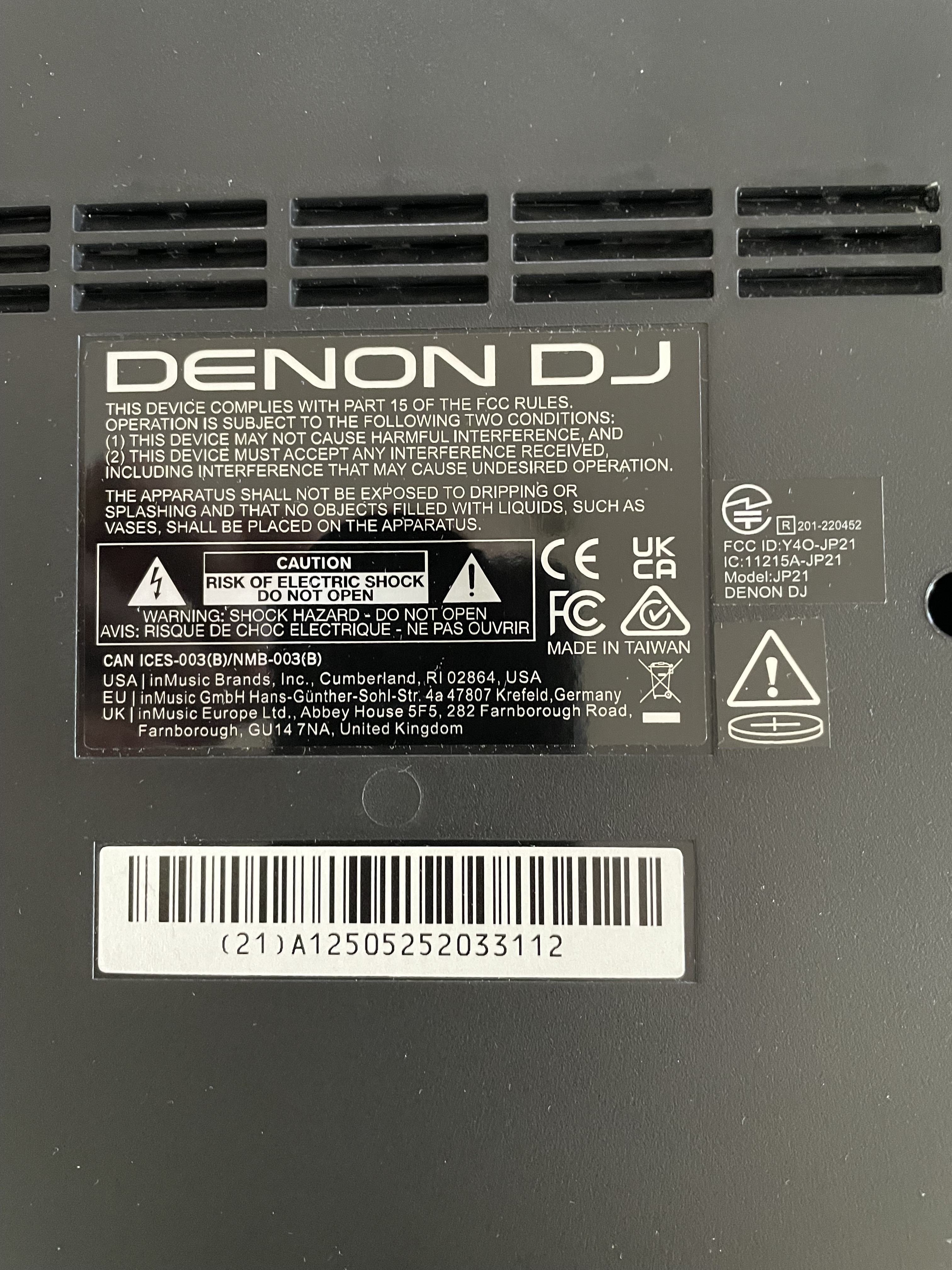 DENON DJ SC Live 4-etiquette