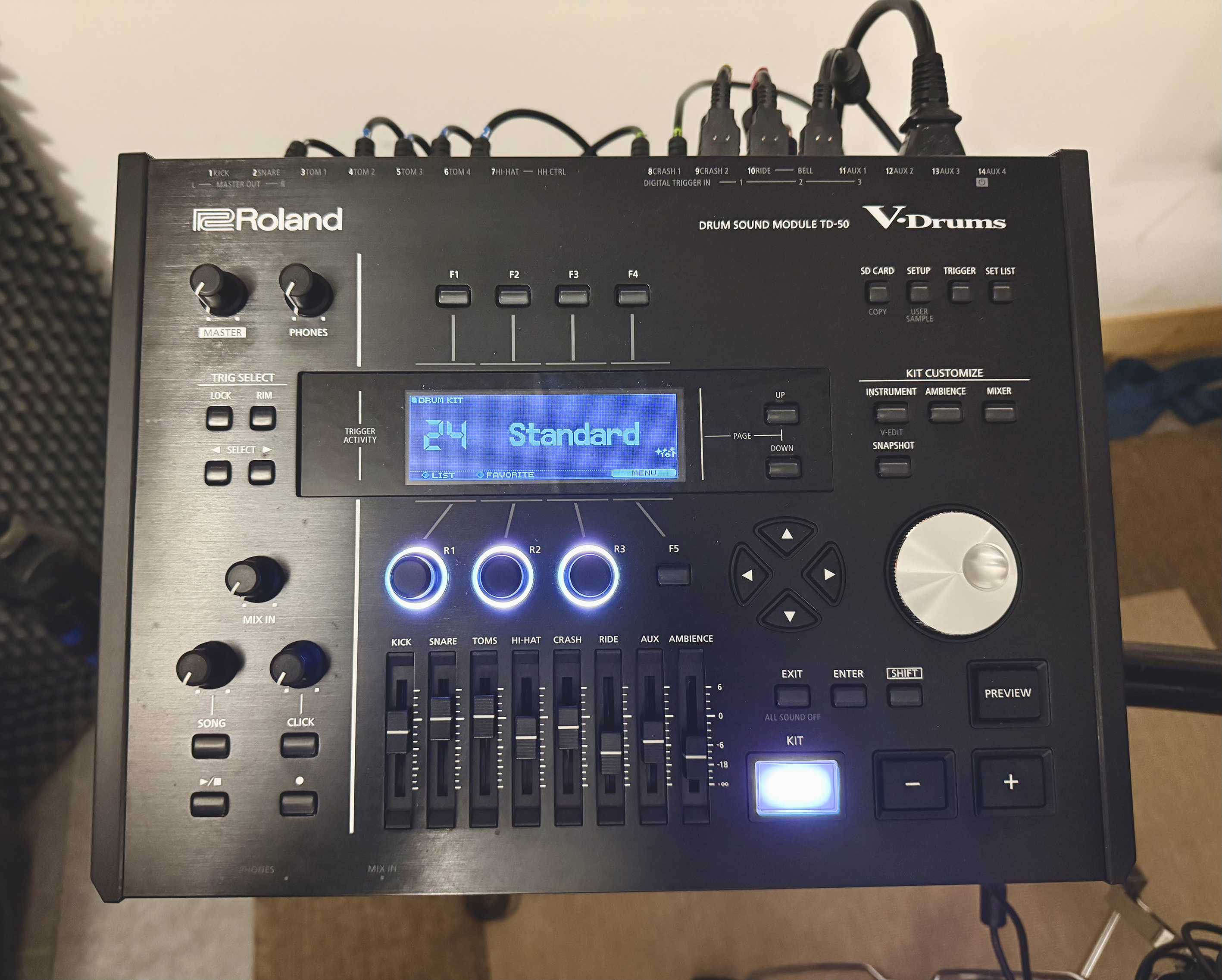 Batterie Electronique Roland TD-50X Complète