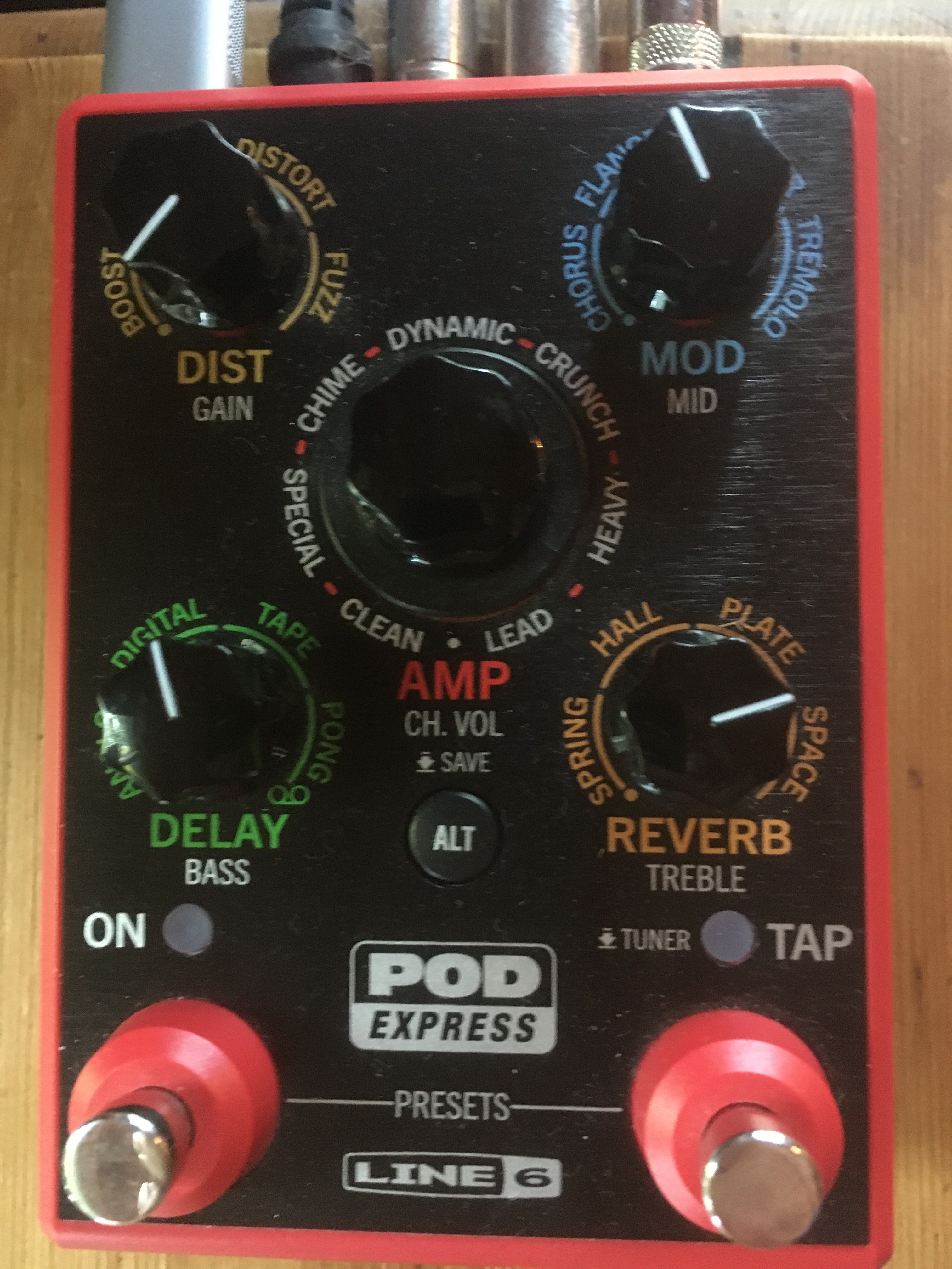 Pod Express Guitar + pédale volume