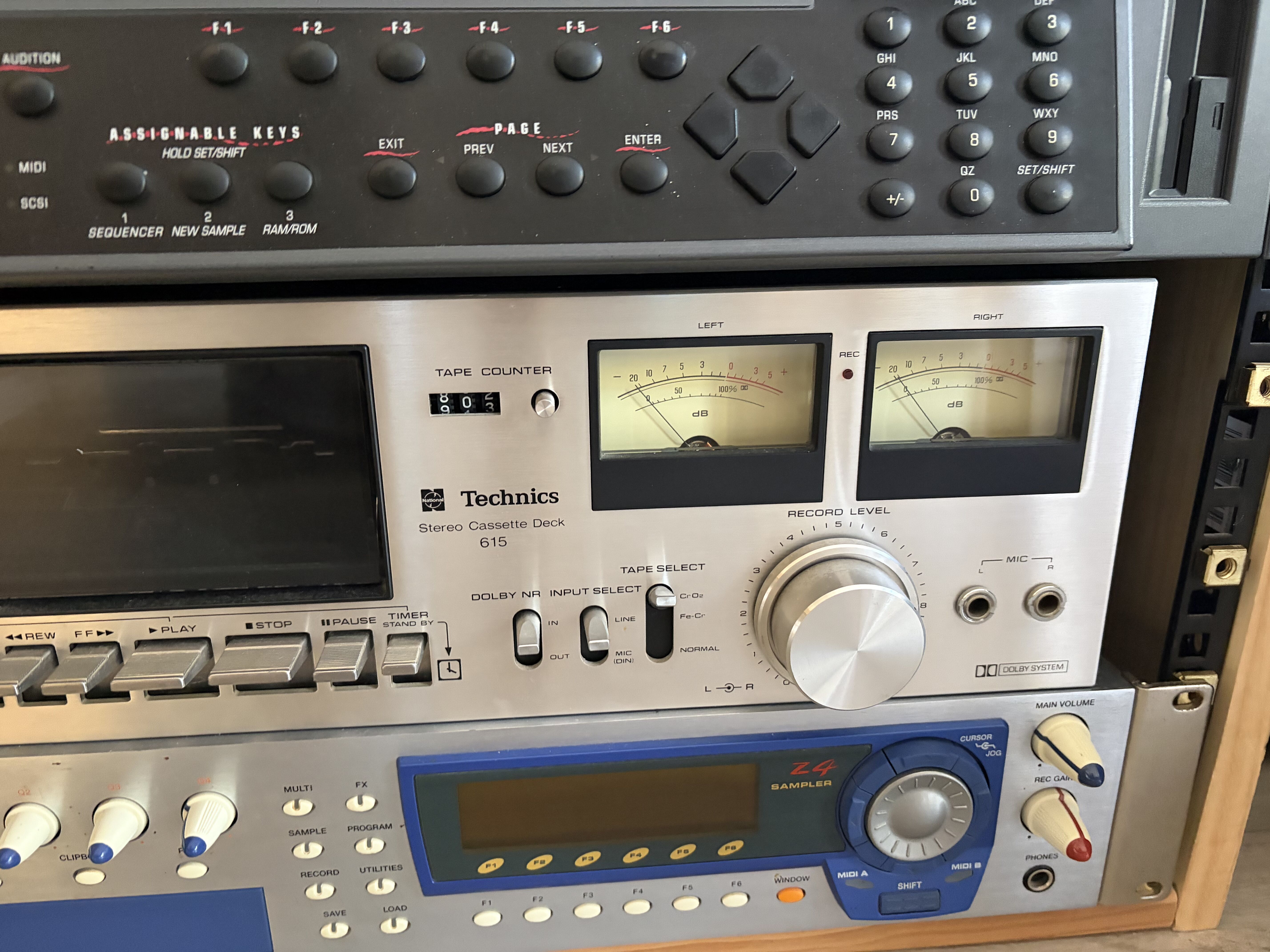 Technics Stereo Cassette Deck 615 (67906)